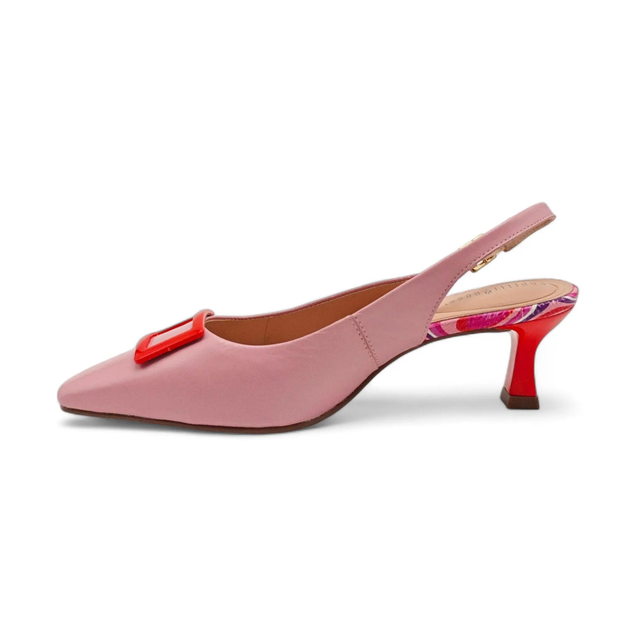 Capelli Rossi slingback D'Orsay sandale na pompadour štiklu 10802 - Obuća Monah