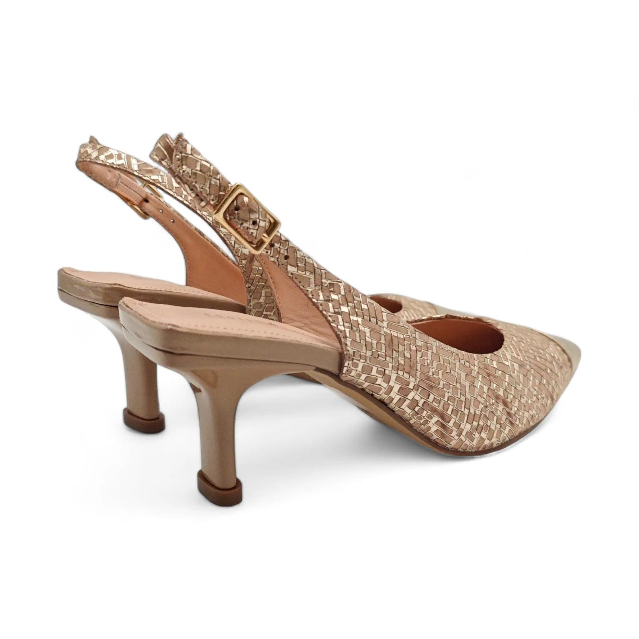 Capelli Rossi slingback D'Orsay sandale na mačiju štiklu 10856 - Obuća Monah