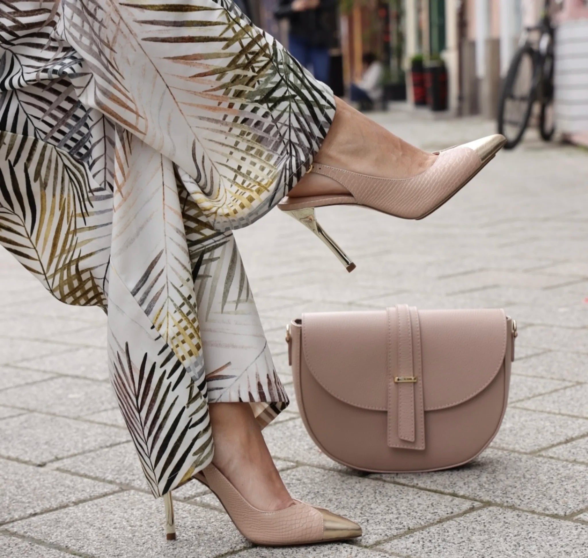 Capelli Rossi slingback D'Orsay sandale na stiletto štiklu 11514 - Obuća Monah