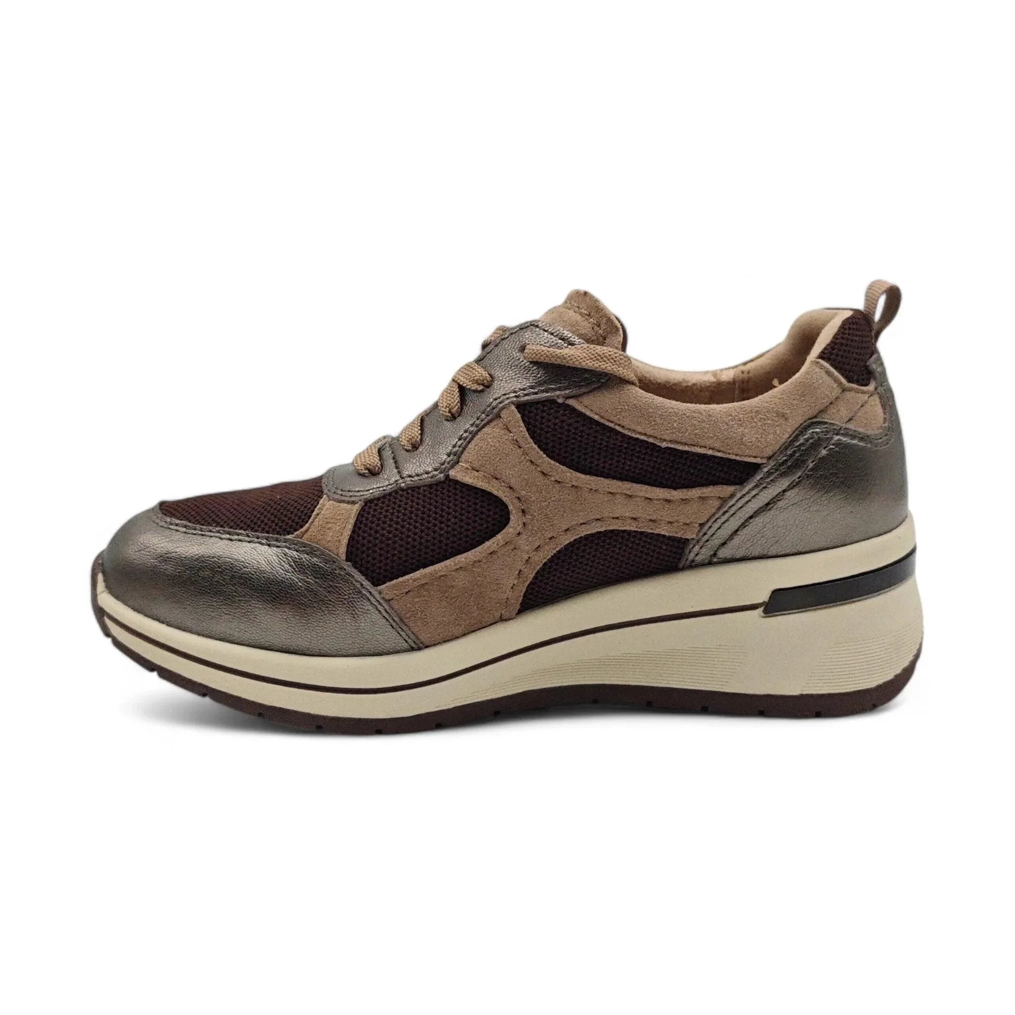 Caprice 23305 taupe pogled levo