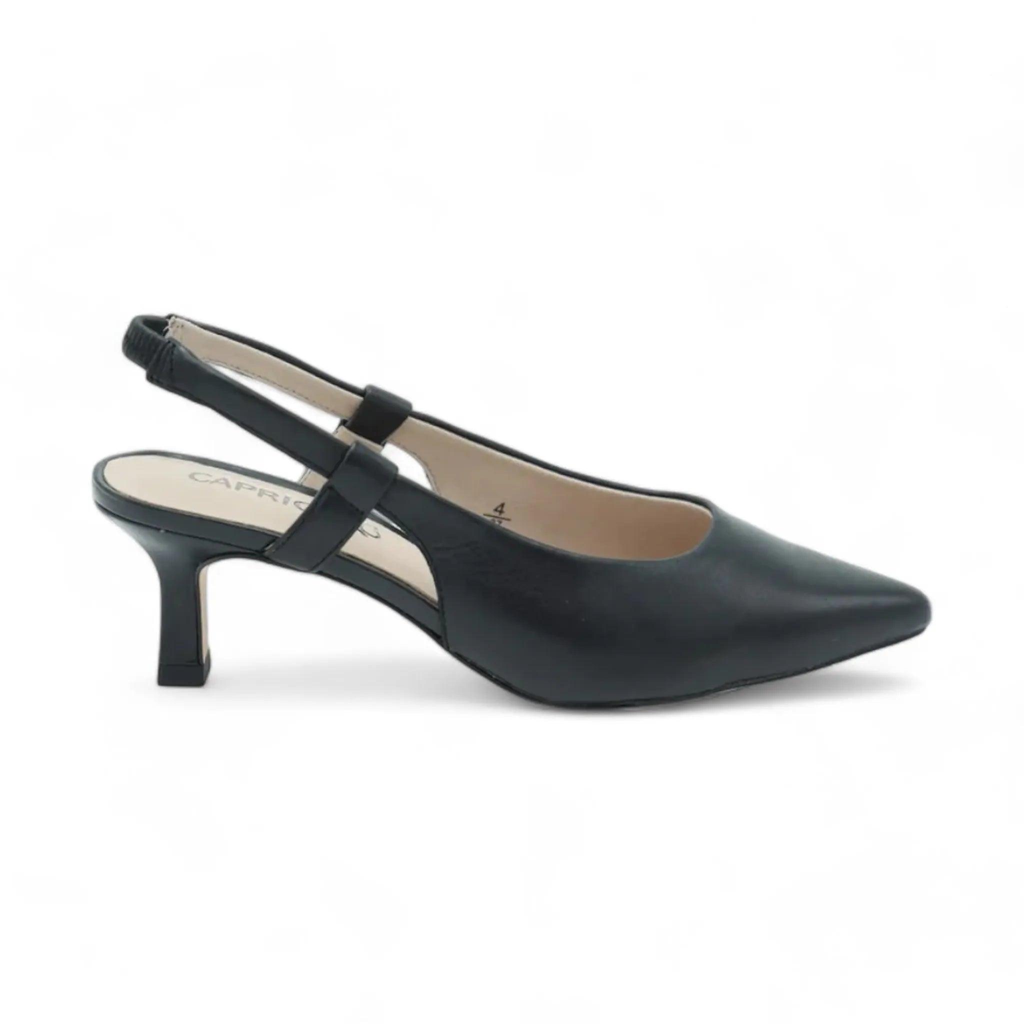 Caprice slingback D'Orsay sandale na mačiju štiklu 29601 - Obuća Monah