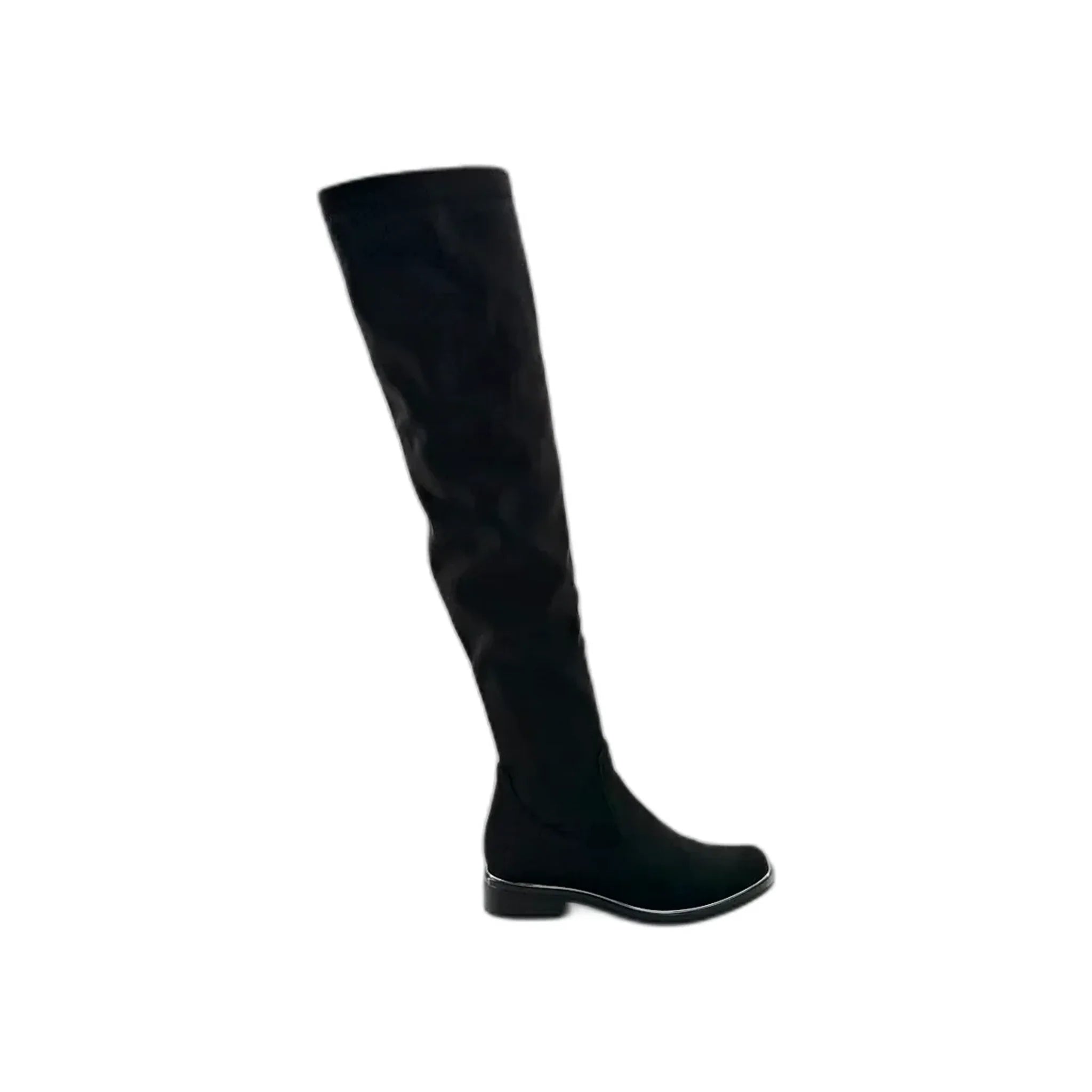 Caprice duboke ravne čizme sa zip zatvaračem 25510