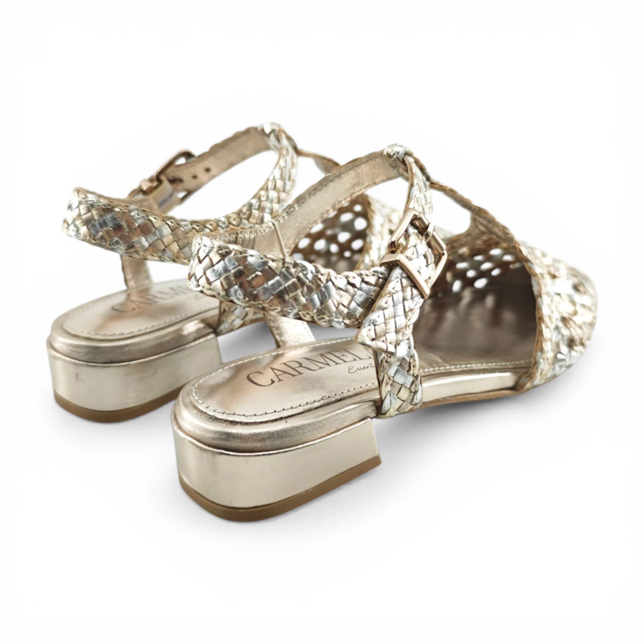 Sandale ravne sa stražnjim remenom Carmela 162184 za svakodnevno nošenje