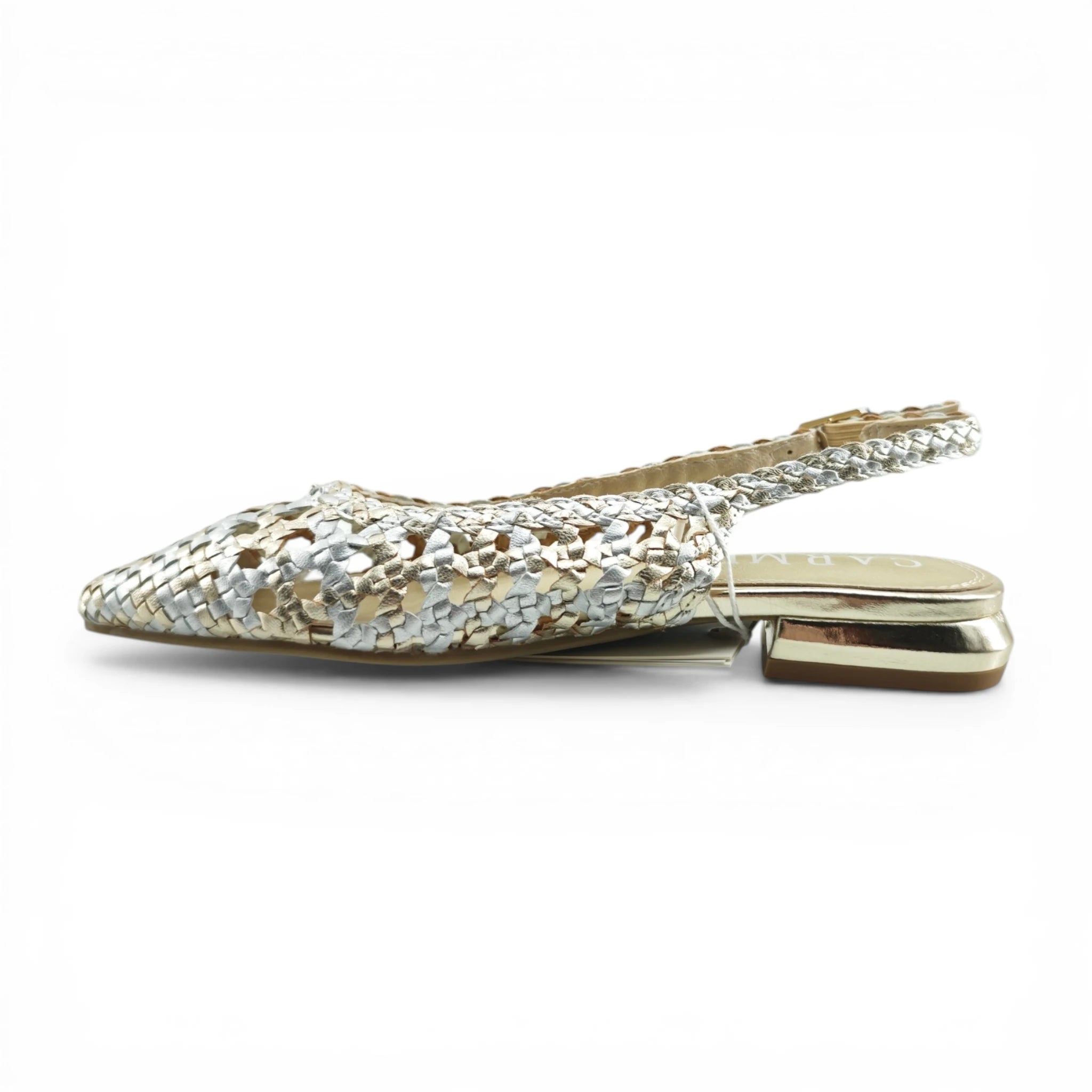 Sandale ravne sa stražnjim remenom Carmela 163129 za opuštene šetnje