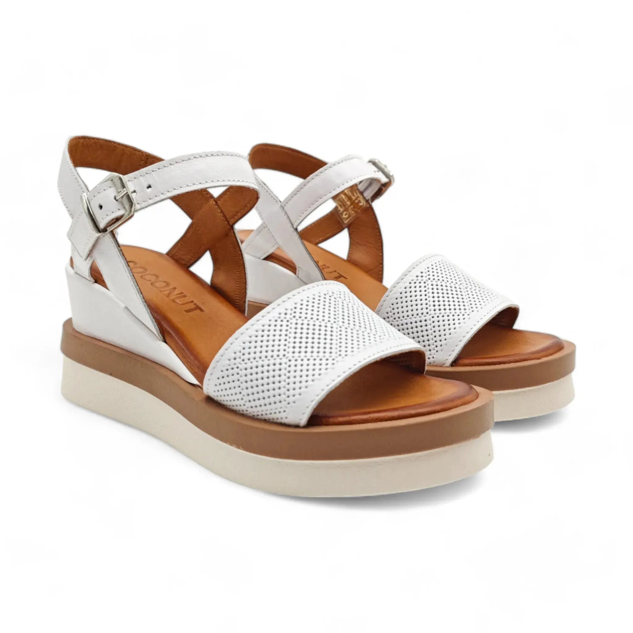 Coconut sportske sandale na punu petu sa remenom za gležanj 2948