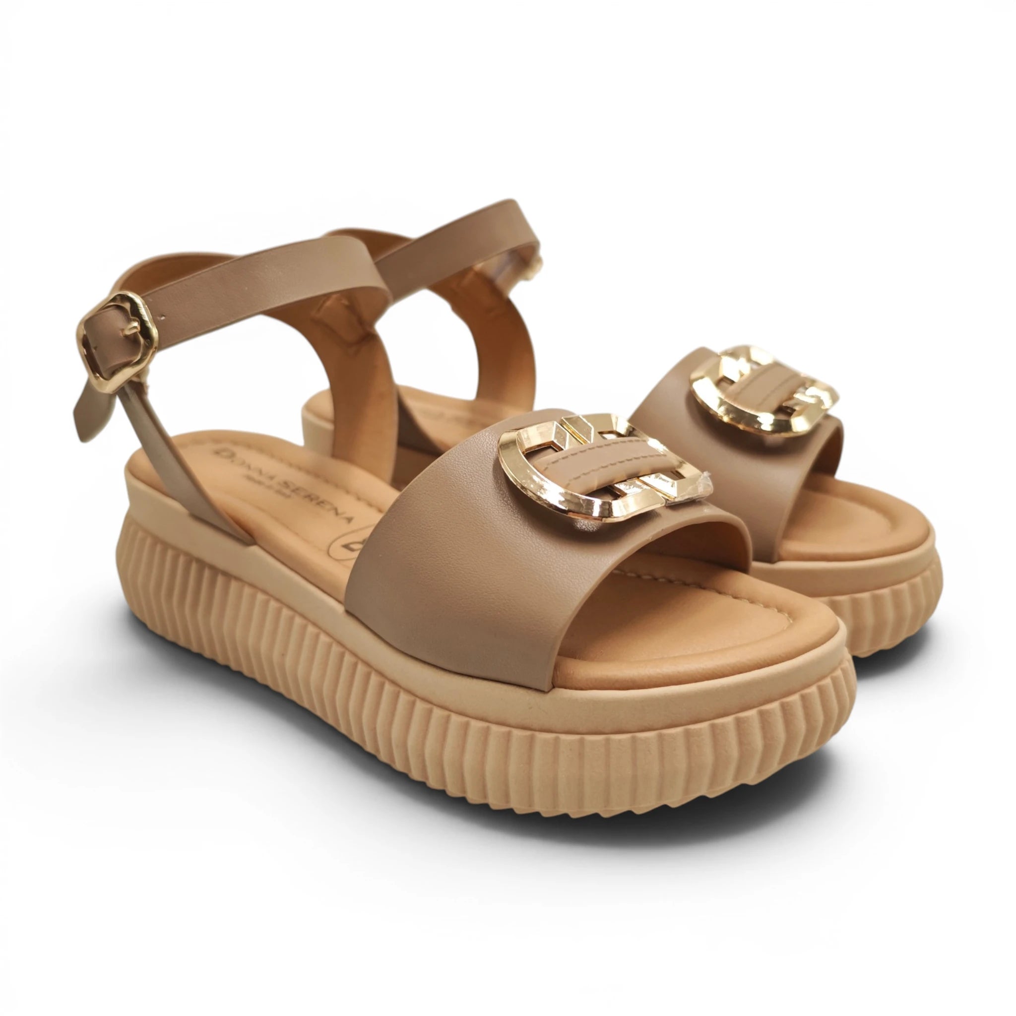 Donna Serena 625989 taupe pogled spreda