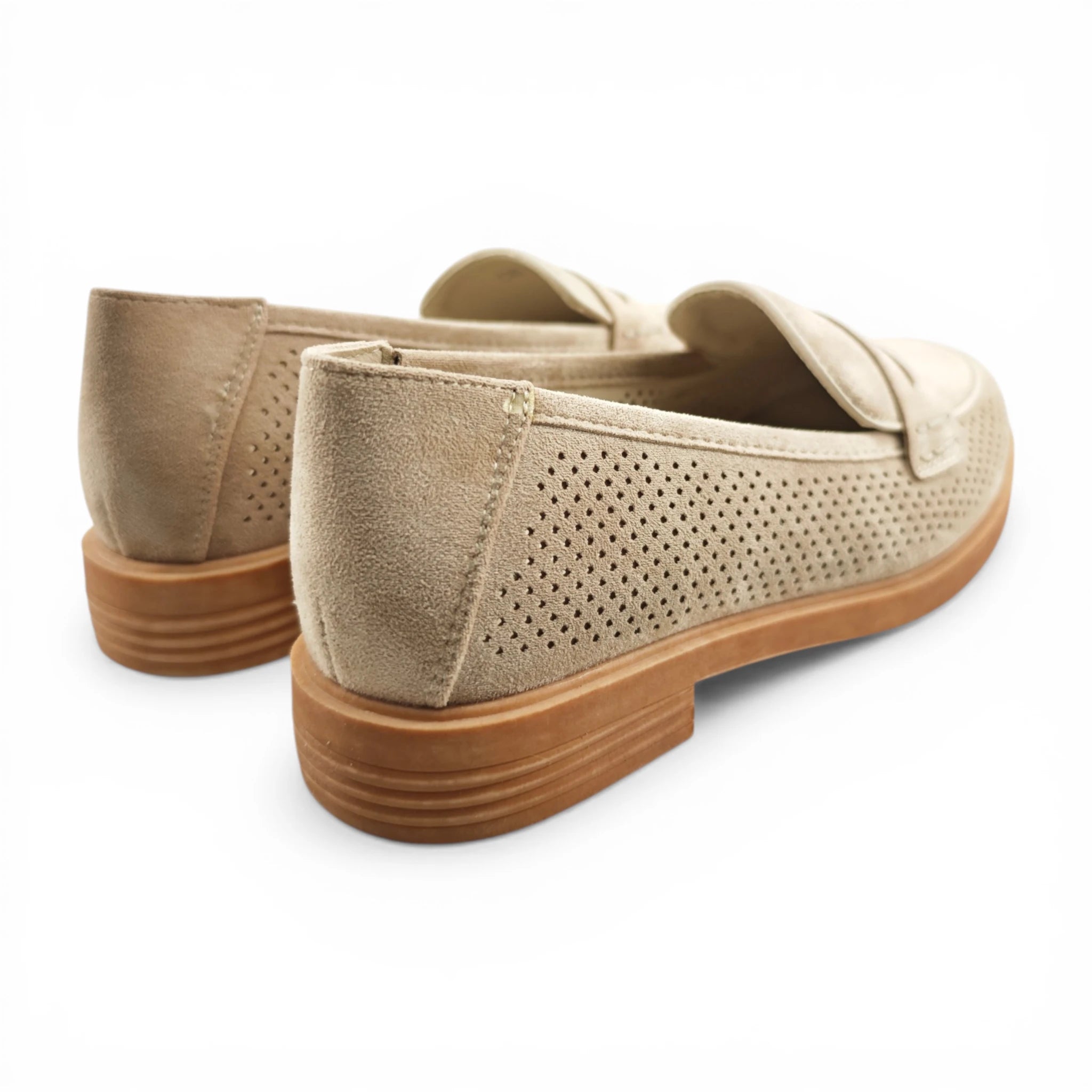 Emelie Strandberg 35 maglovito taupe pogled straga