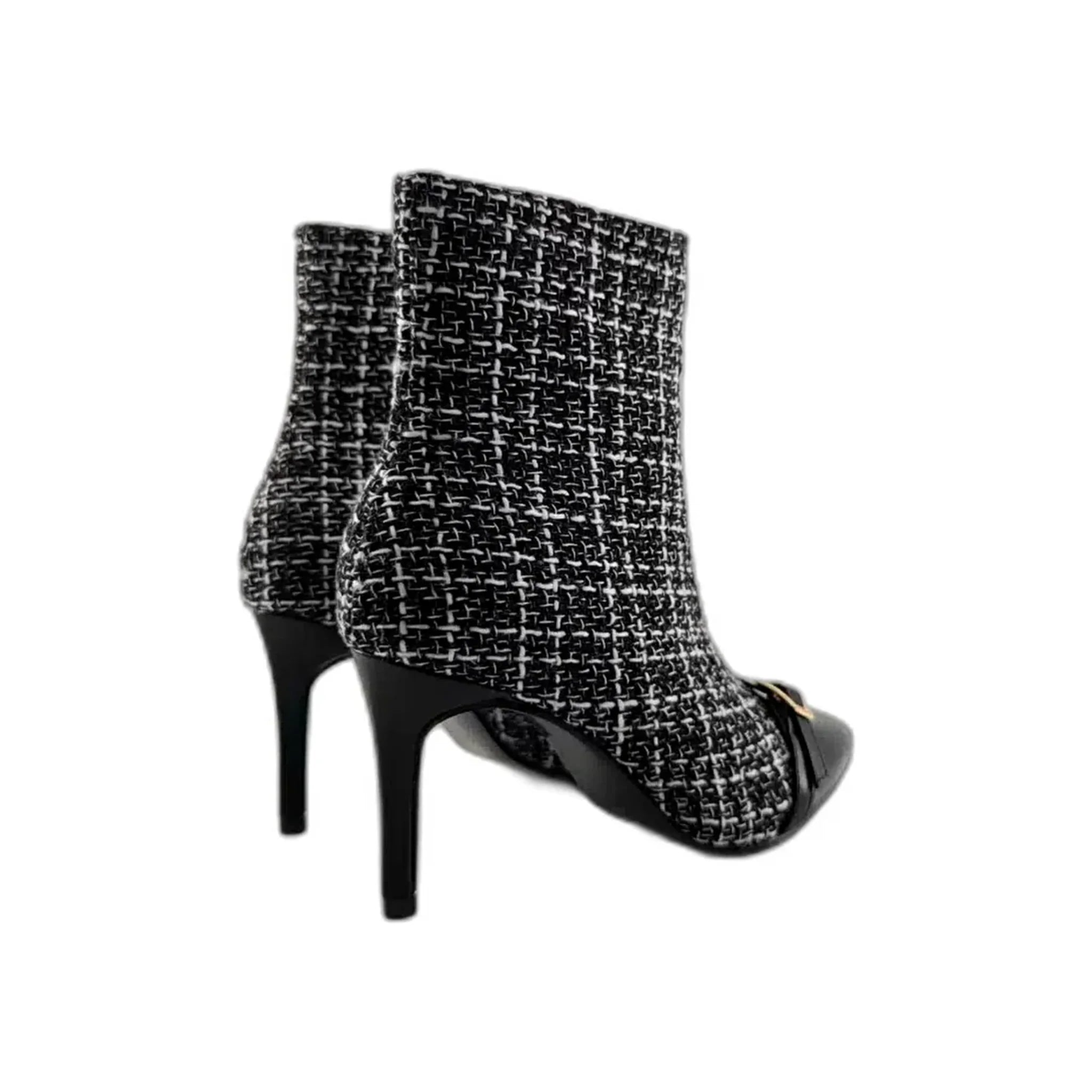 Emelie Strandberg gležnjače na stiletto štiklu sa zip zatvaračem 487