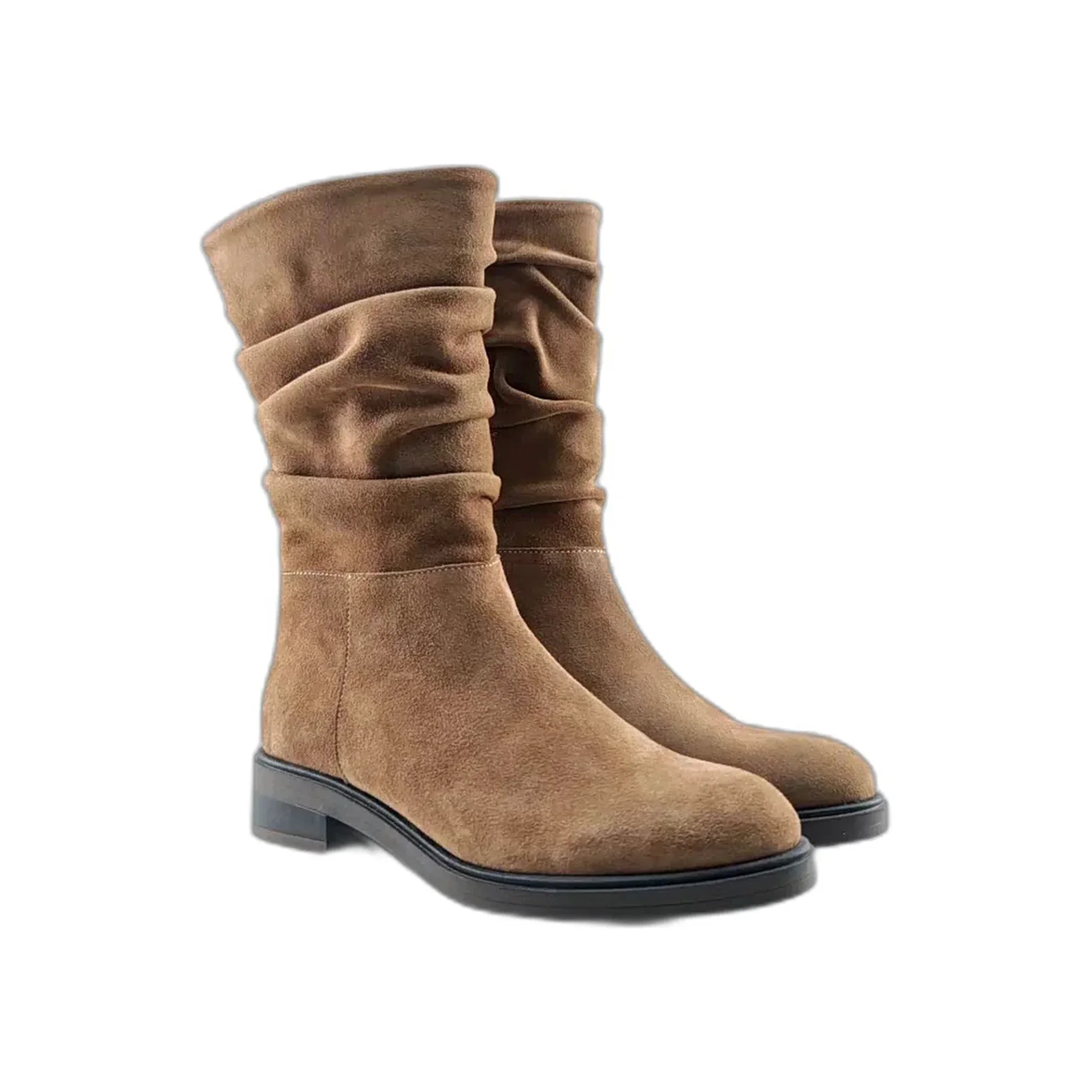 Florida poluduboke ravne čizme sa zip zatvaračem 5856