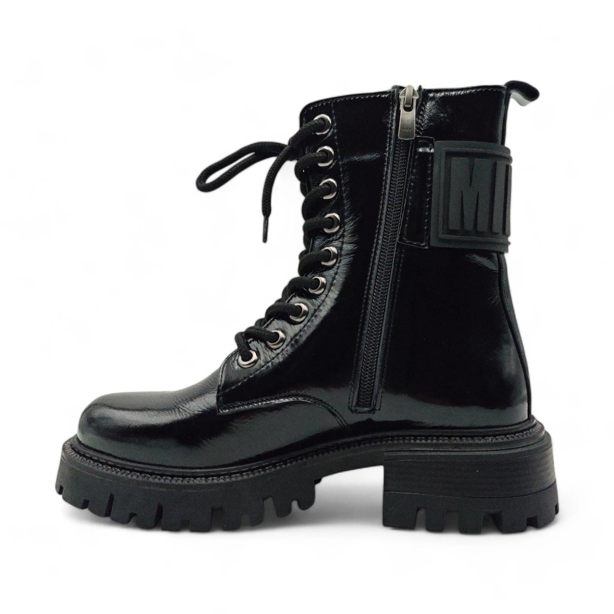 Invento Combat ravne čizme sa zip zatvaračem 115061 - Obuća Monah