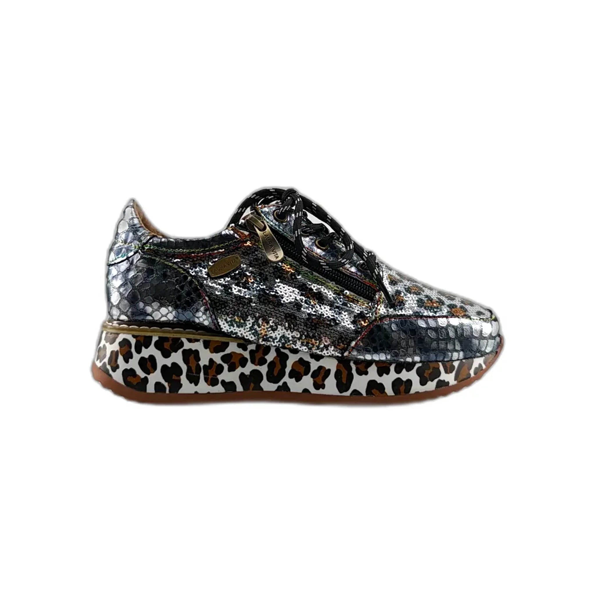 Laura Vita 7077 sivi leopard pogled desno