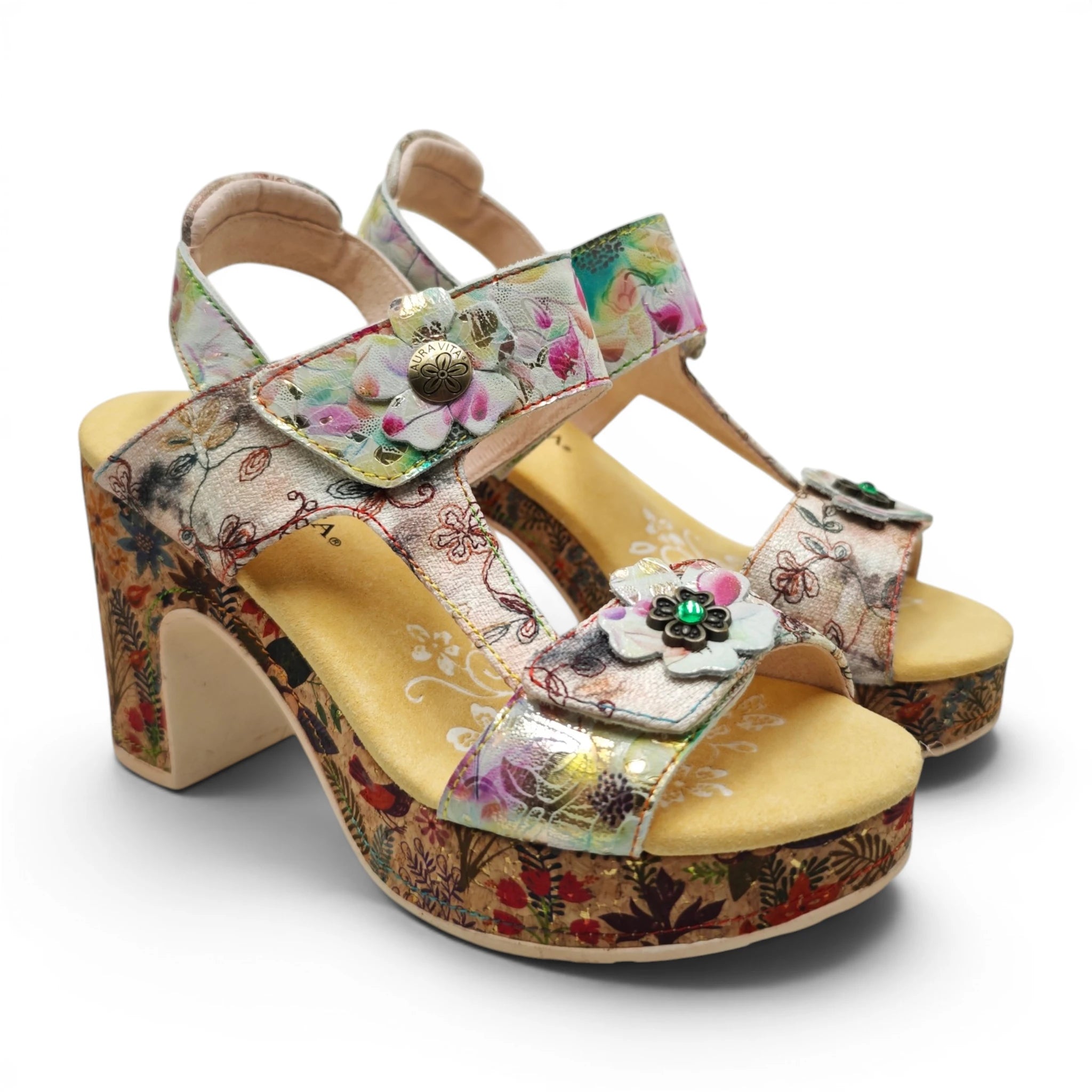 Laura Vita 7949 maglovito roze pogled spreda