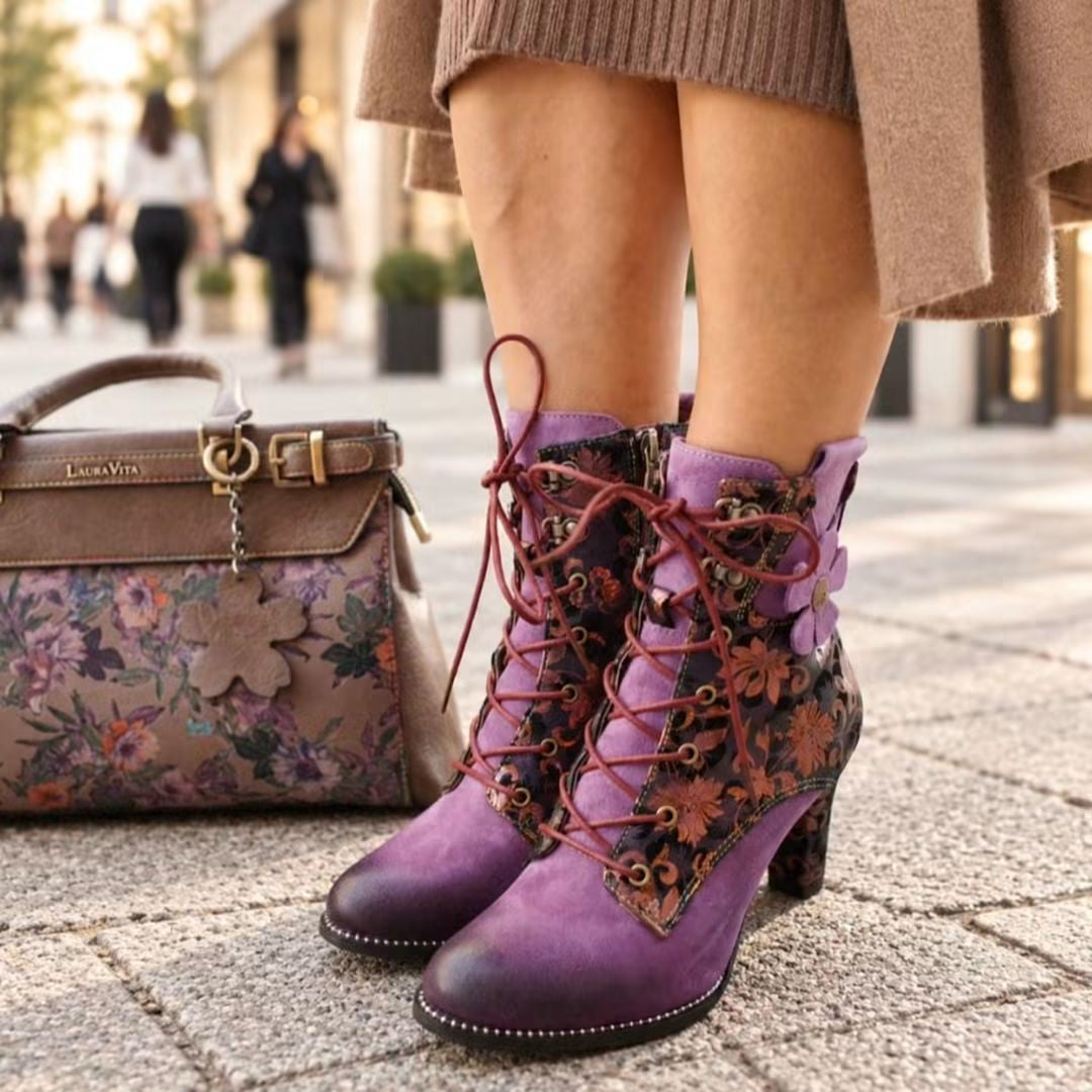 Laura Vita 8088 ljubičasta on foot 01 #Boja_ljubičasta