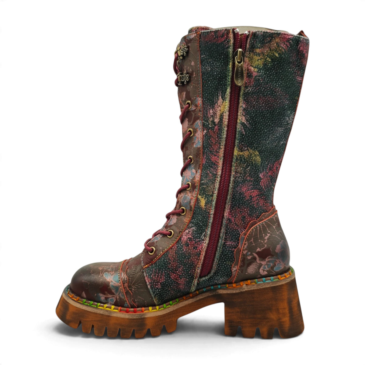 Laura Vita 8206 bordo pogled levo #Boja_bordo