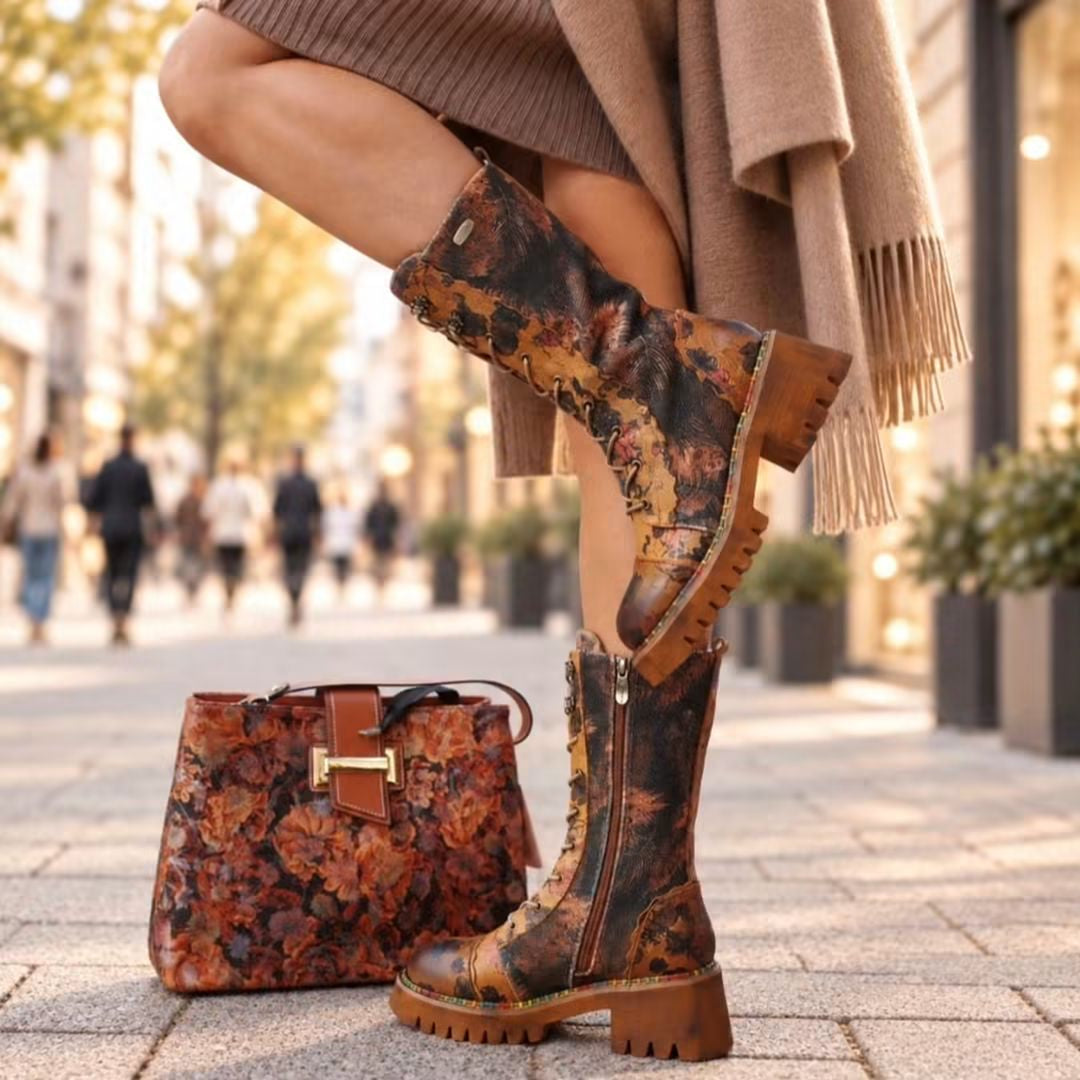 Laura Vita 8206 smeđa on foot 02 #Boja_smeđa