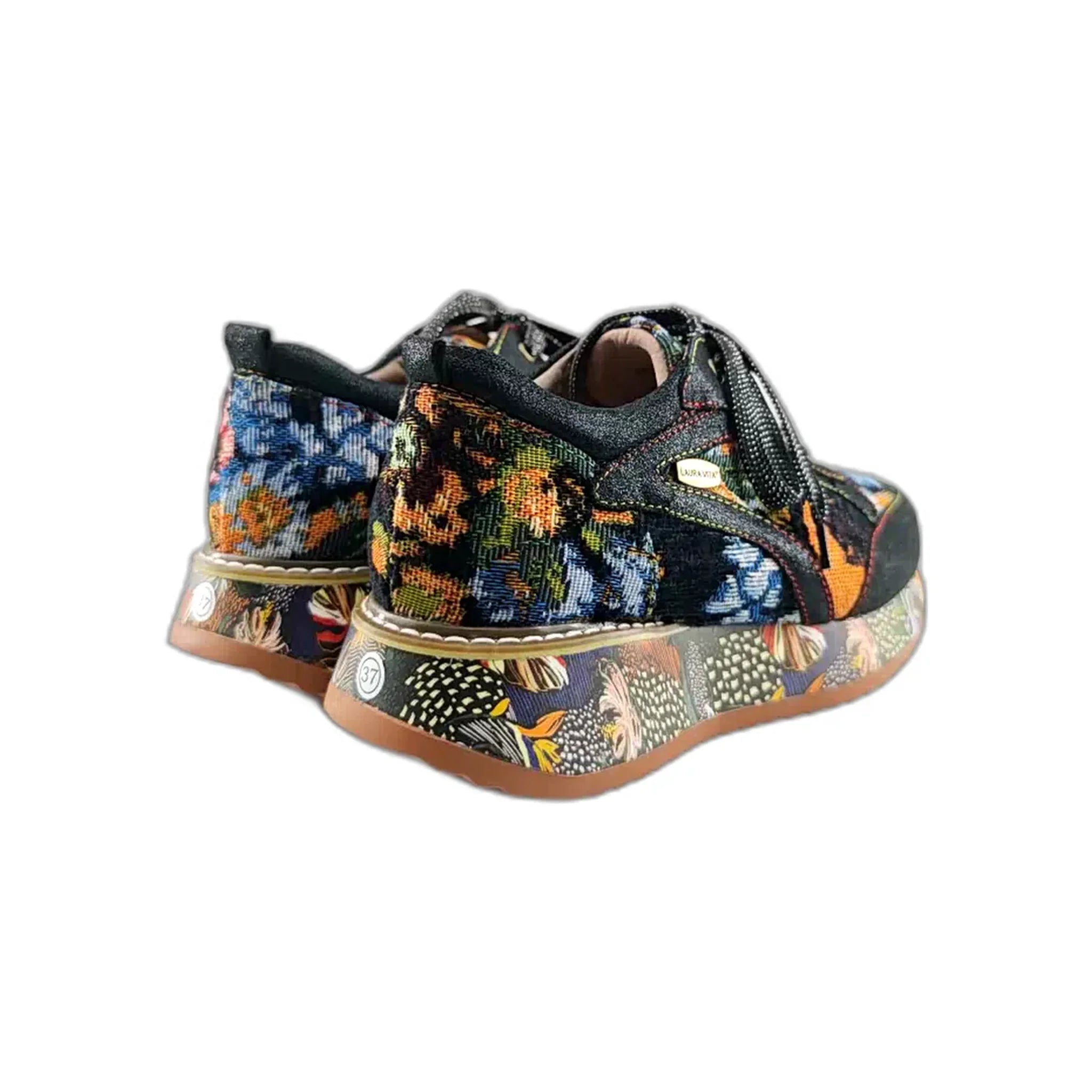 Laura Vita plitke ravne modne patike na šnjiranje 7063 - Obuća Monah