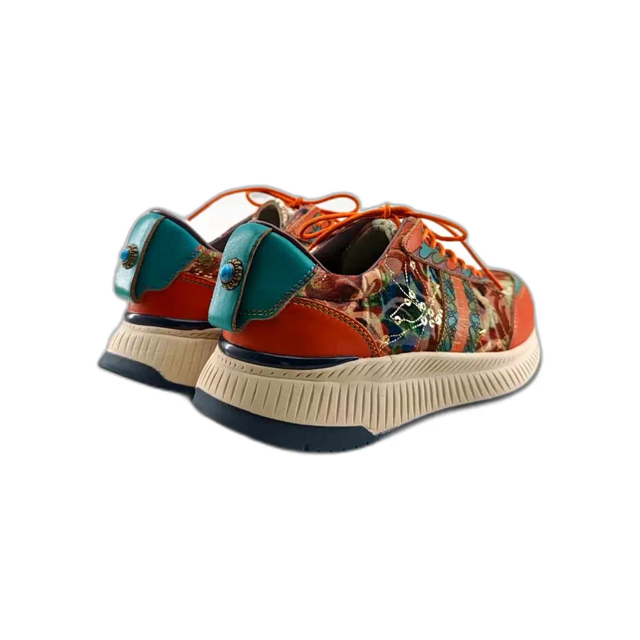 Laura Vita plitke ravne modne patike na šnjiranje 7156 - Obuća Monah