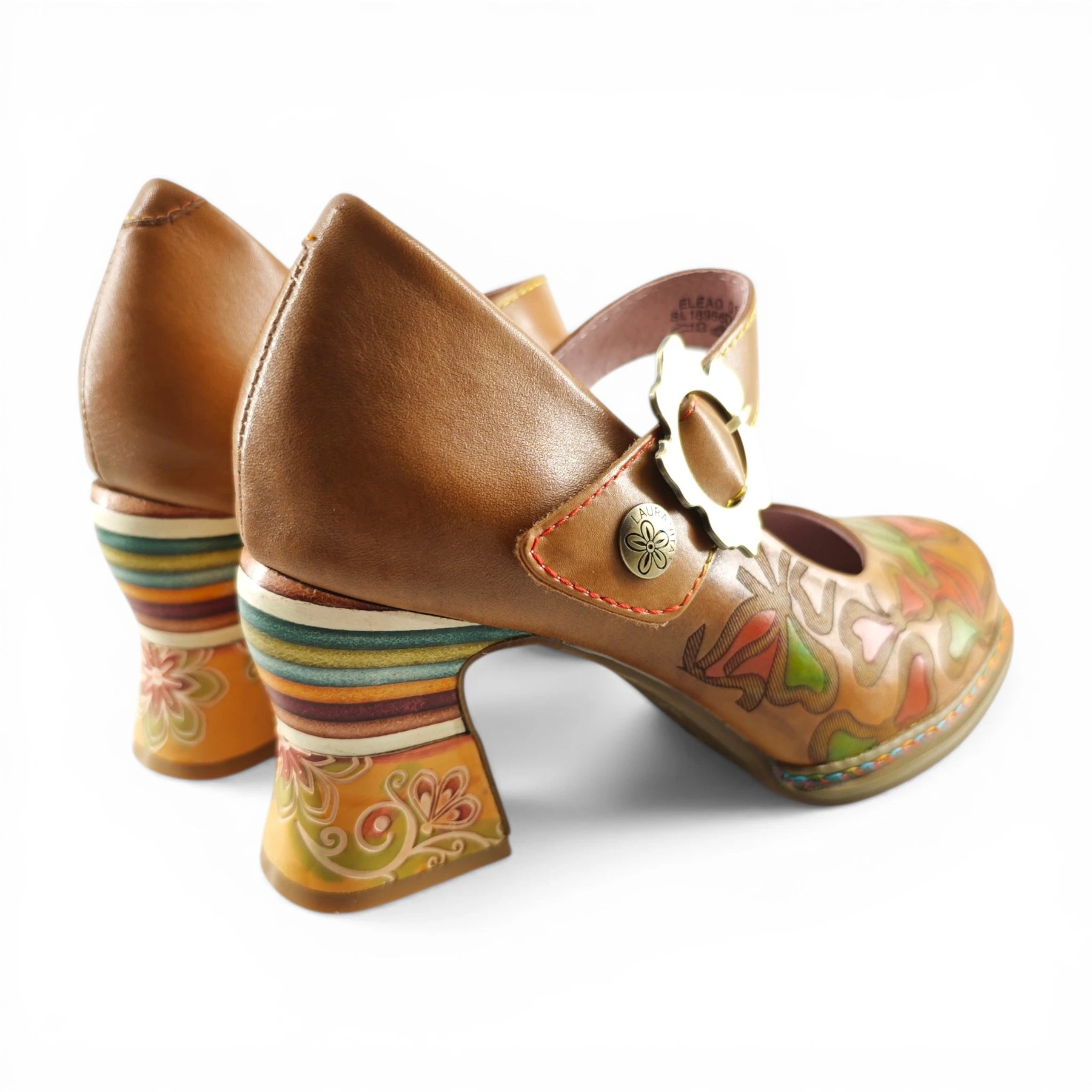 Laura Vita 7729 smeđa pogled straga