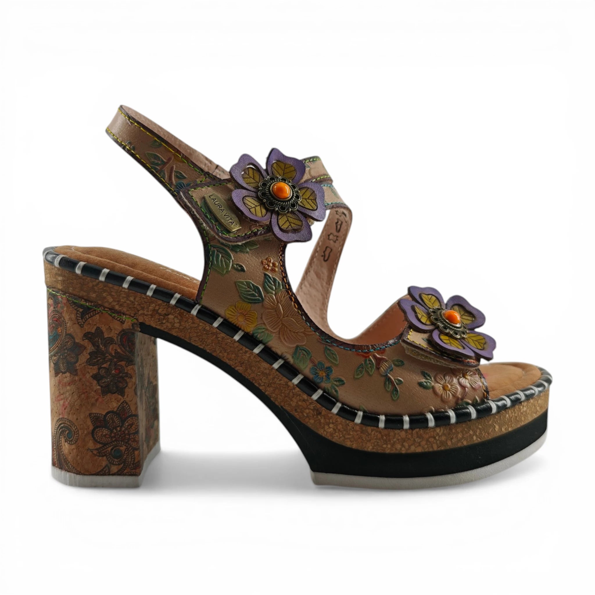 Laura Vita 7826 smeđa pogled desno