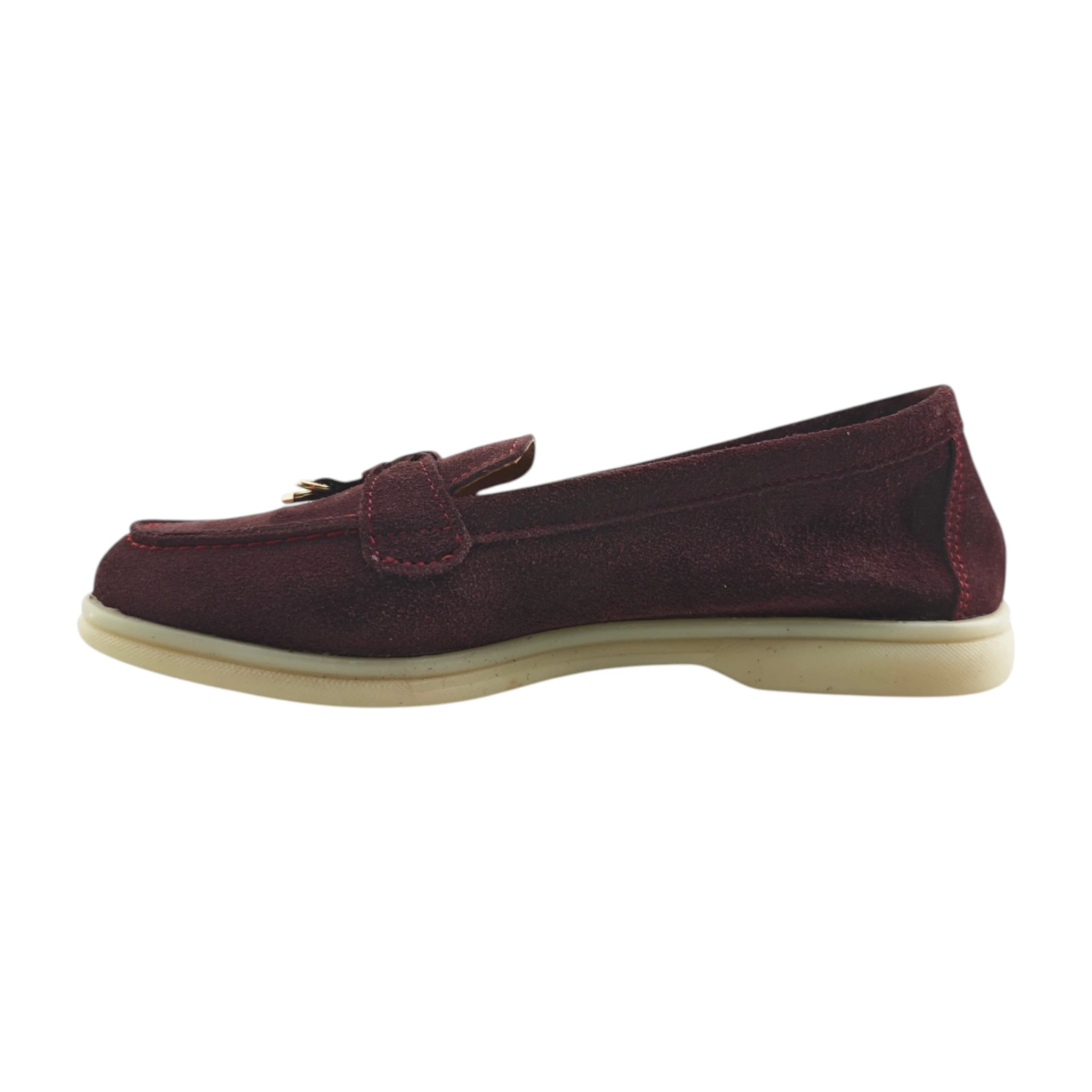 Moda Pelle 1035 bordo pogled levo