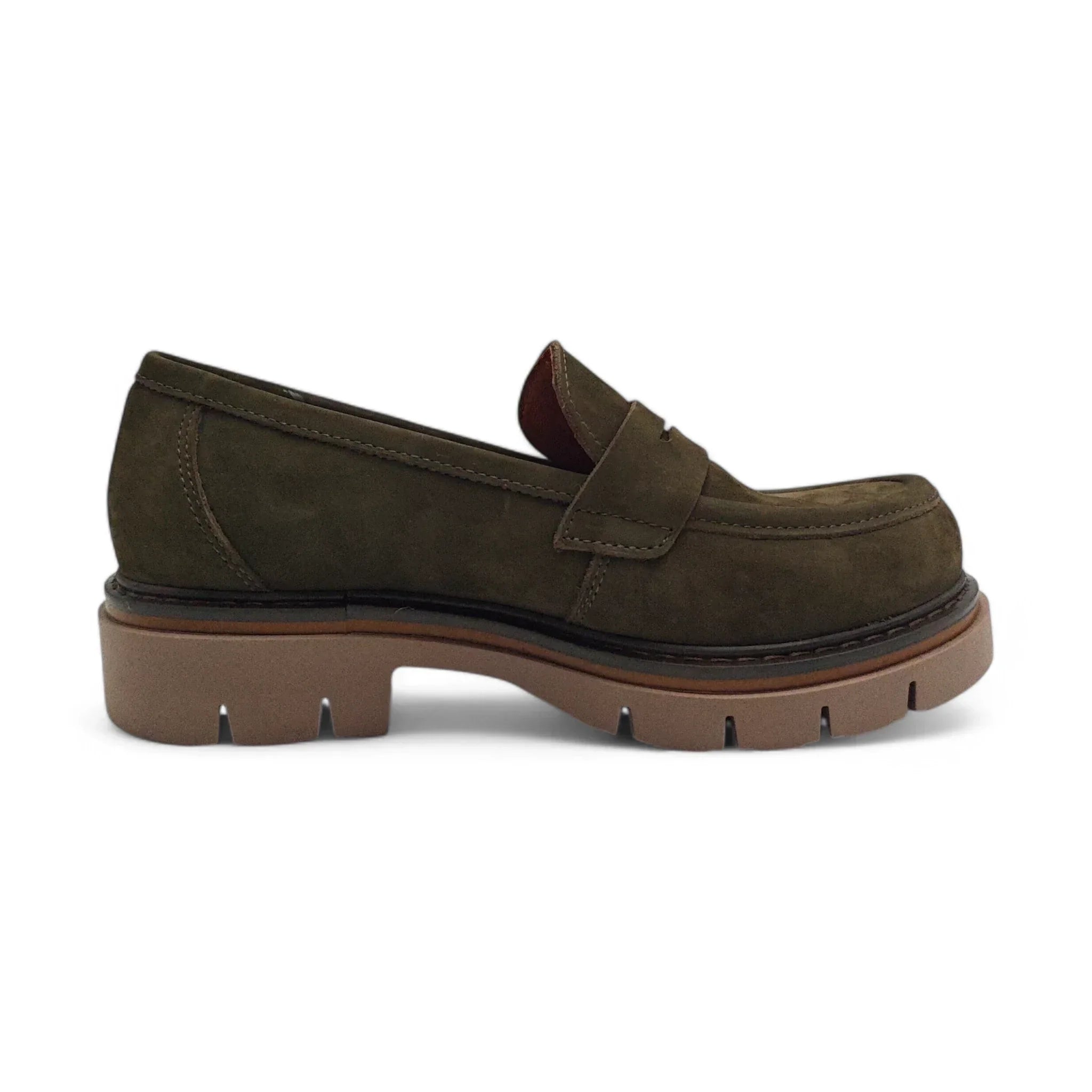 Moda Pelle 2521 maslinasto zelena pogled desno