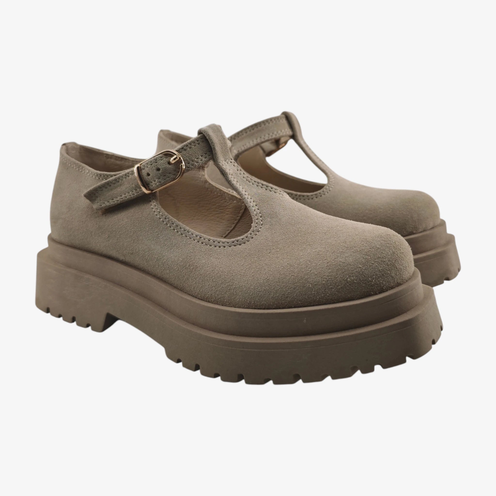 Moda Pelle 2550 bež pogled spreda