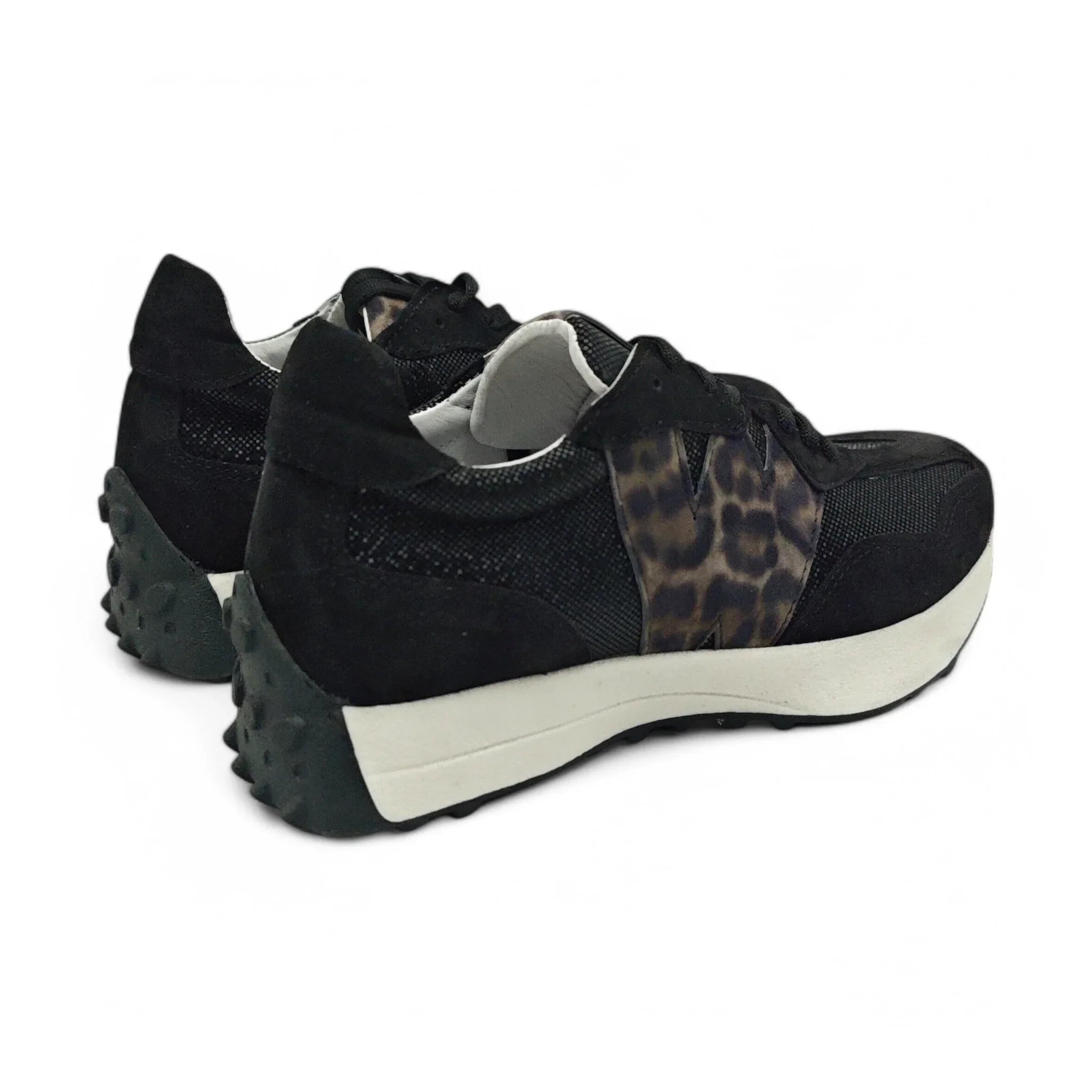 Moda Pelle 12200 sivi leopard pogled straga