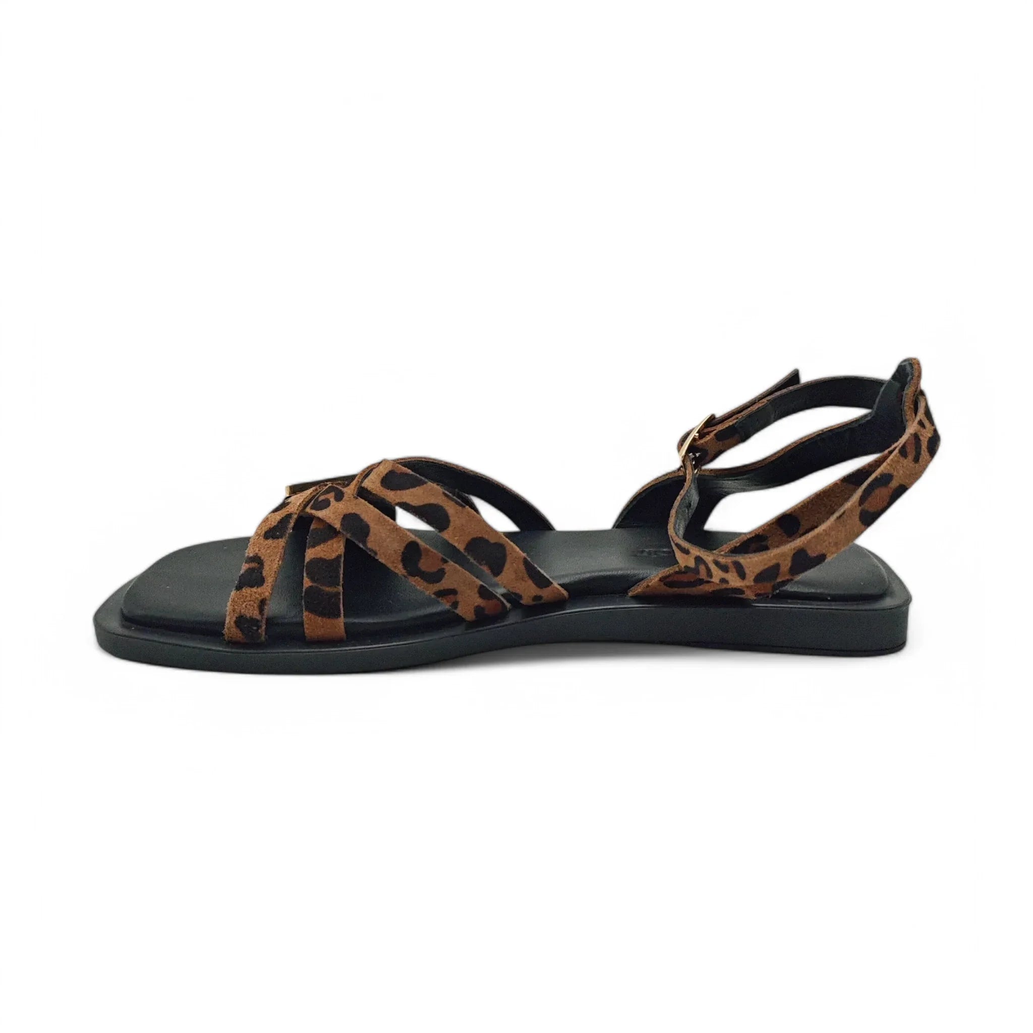 Noa Noir 447 smeđi leopard pogled levo