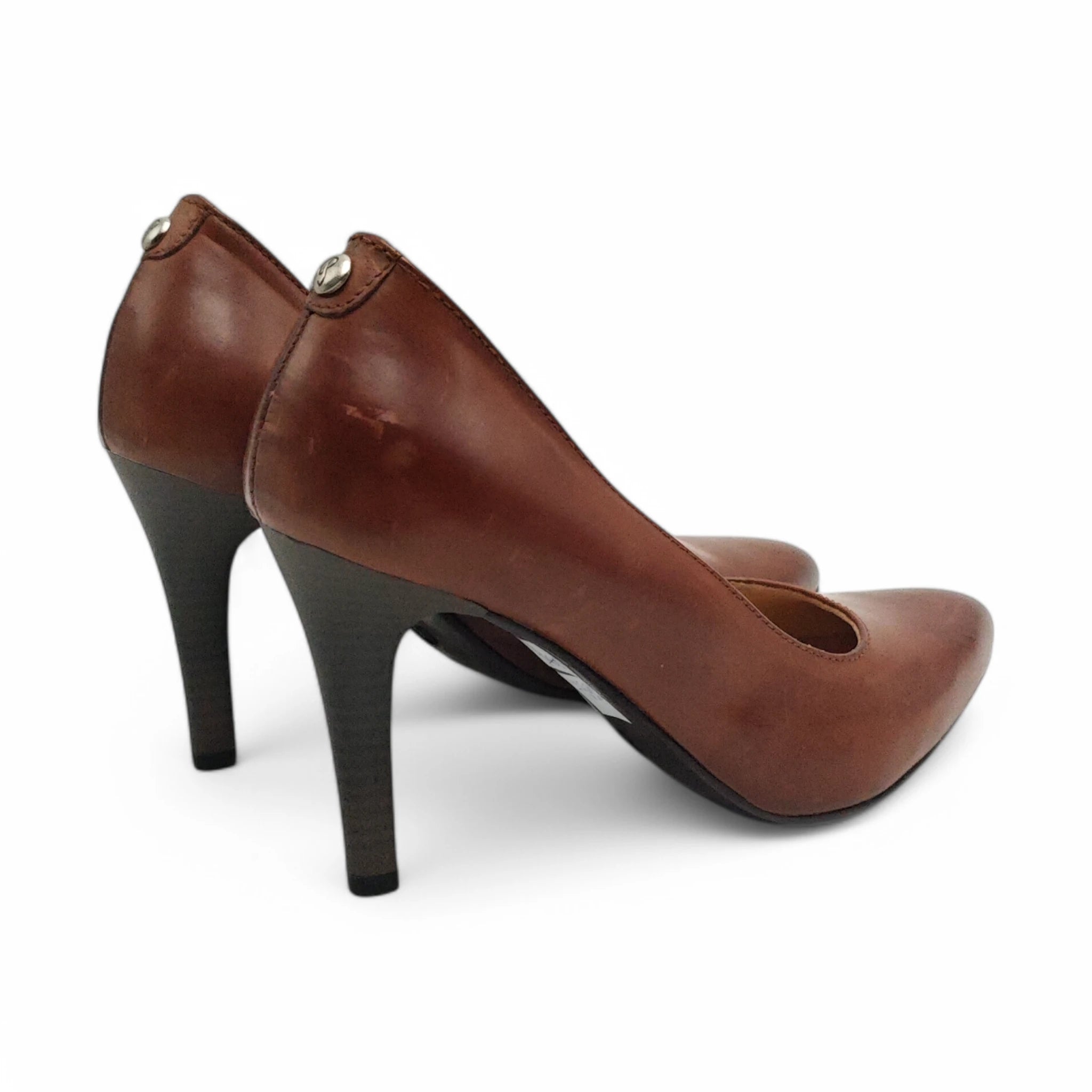 Paar klasične D'Orsay salonke na stiletto štiklu 15122 - Obuća Monah