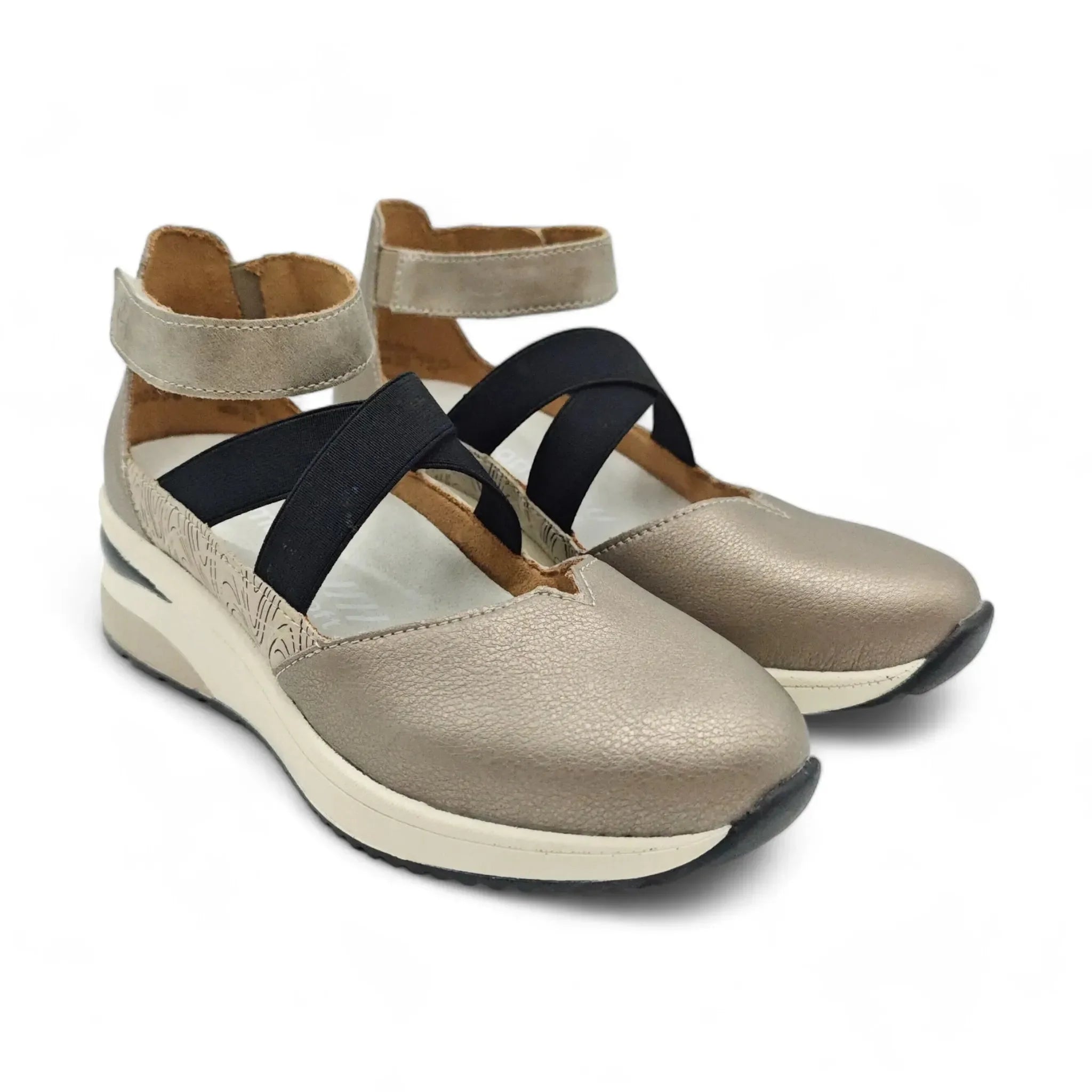 Remonte 2411 taupe pogled spreda