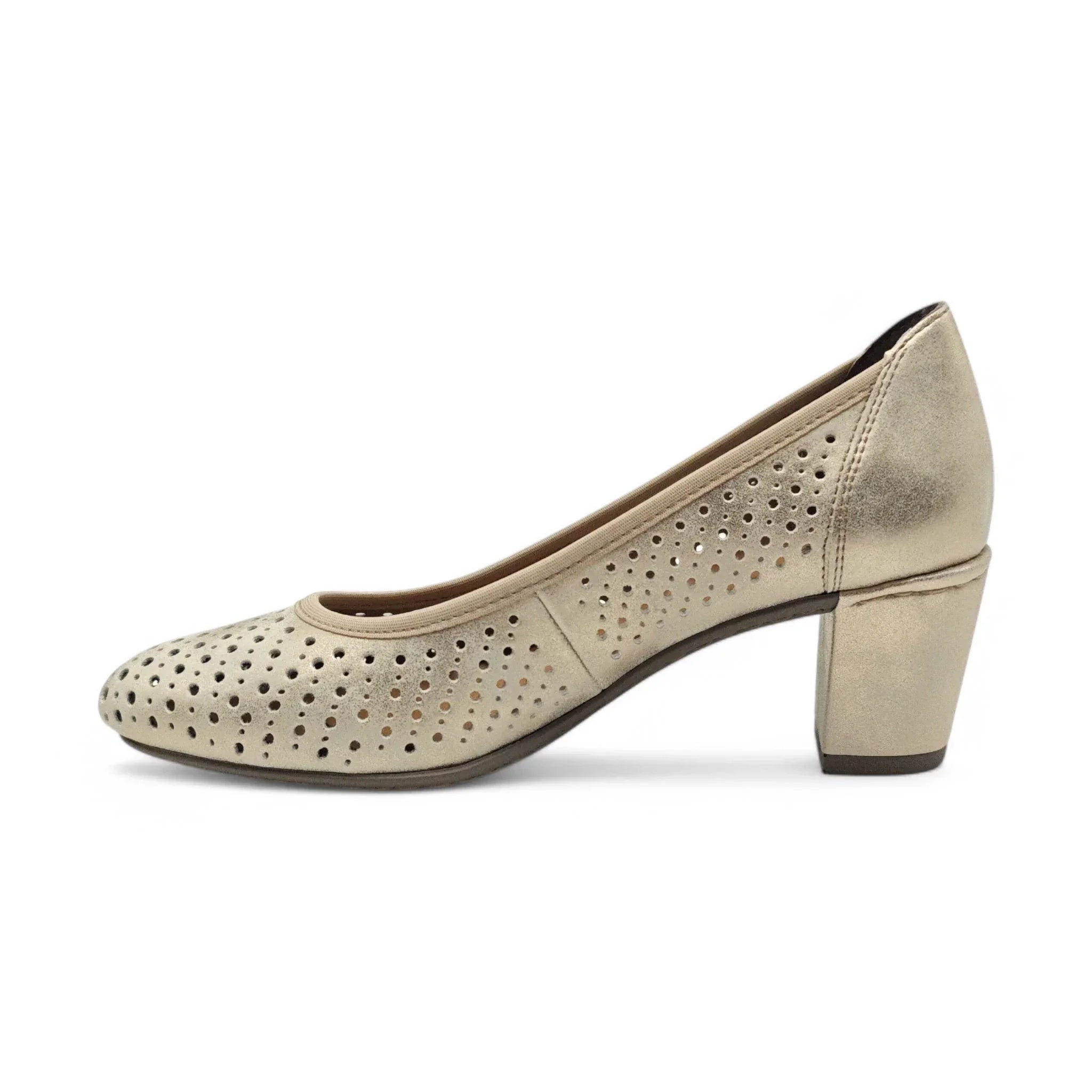 Rieker 41057 sedef pogled levo
