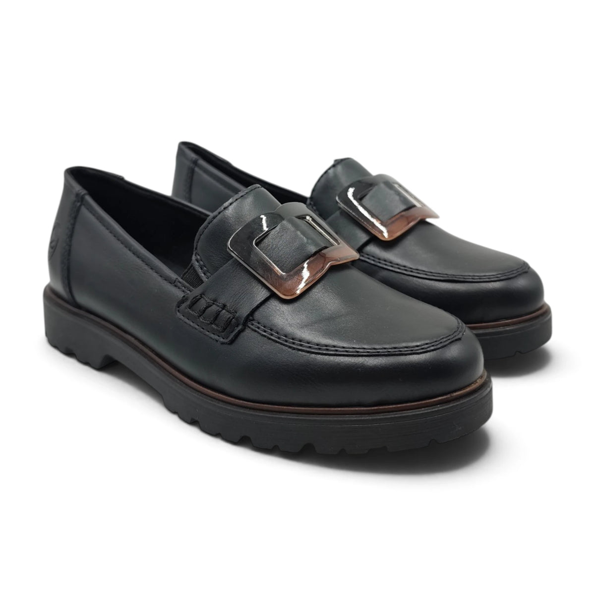 Rieker 45553 crna pogled spreda