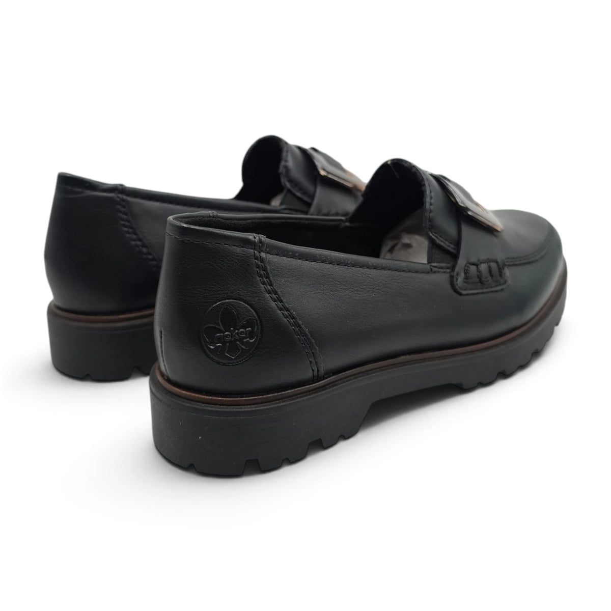 Rieker 45553 crna pogled straga