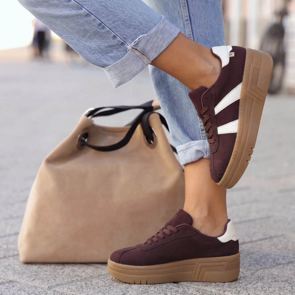 Rieker 7601 bordo on foot 02