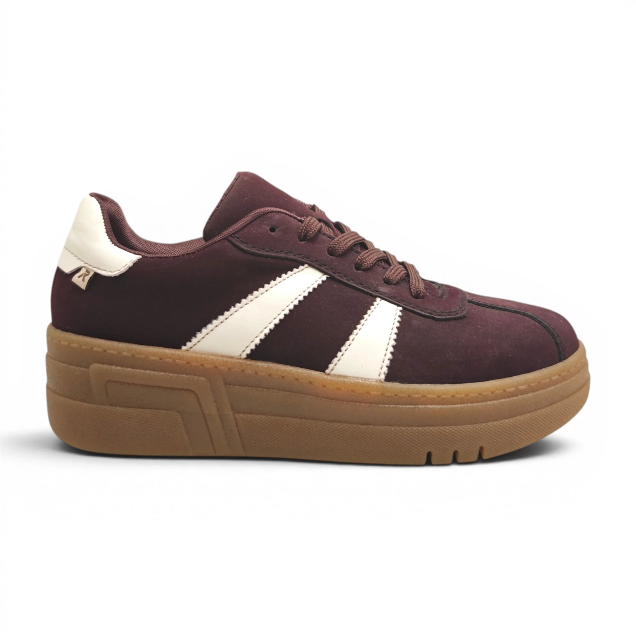 Rieker 7601 bordo pogled desno
