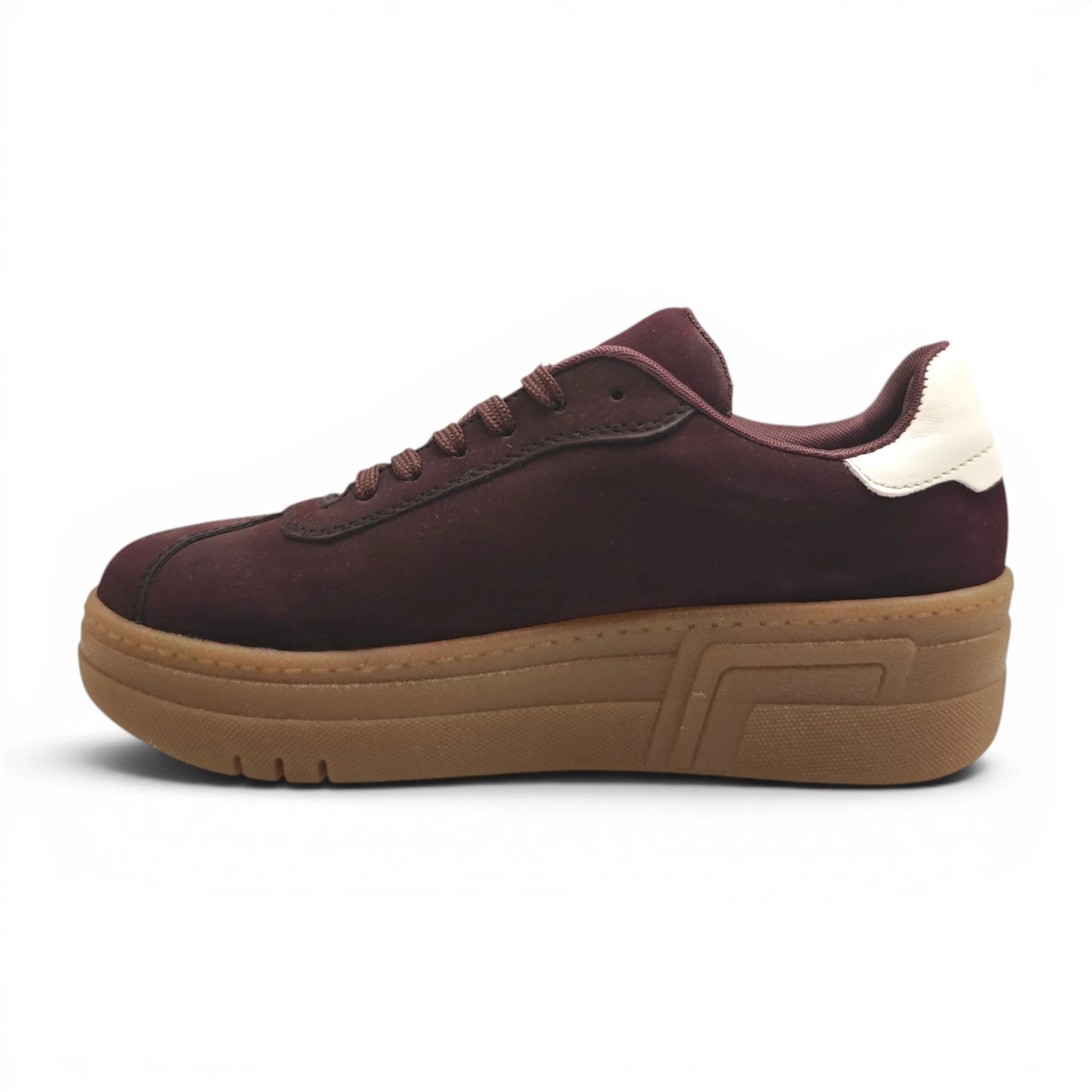 Rieker 7601 bordo pogled levo