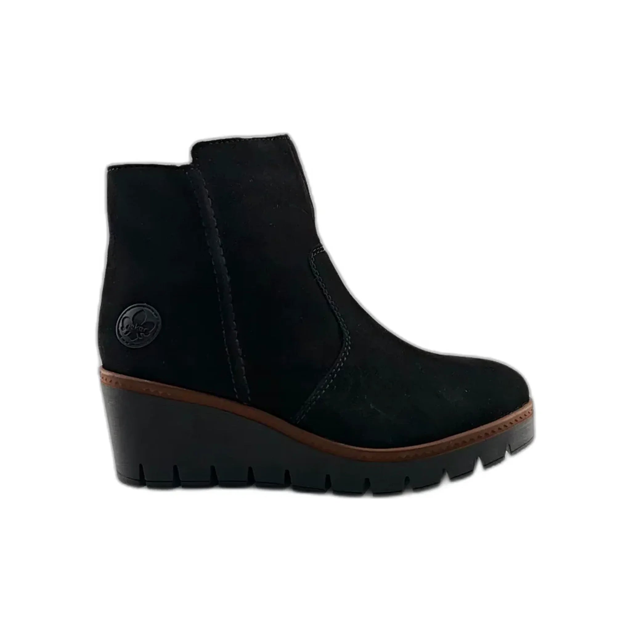 Rieker ravne gležnjače sa zip zatvaračem 5065