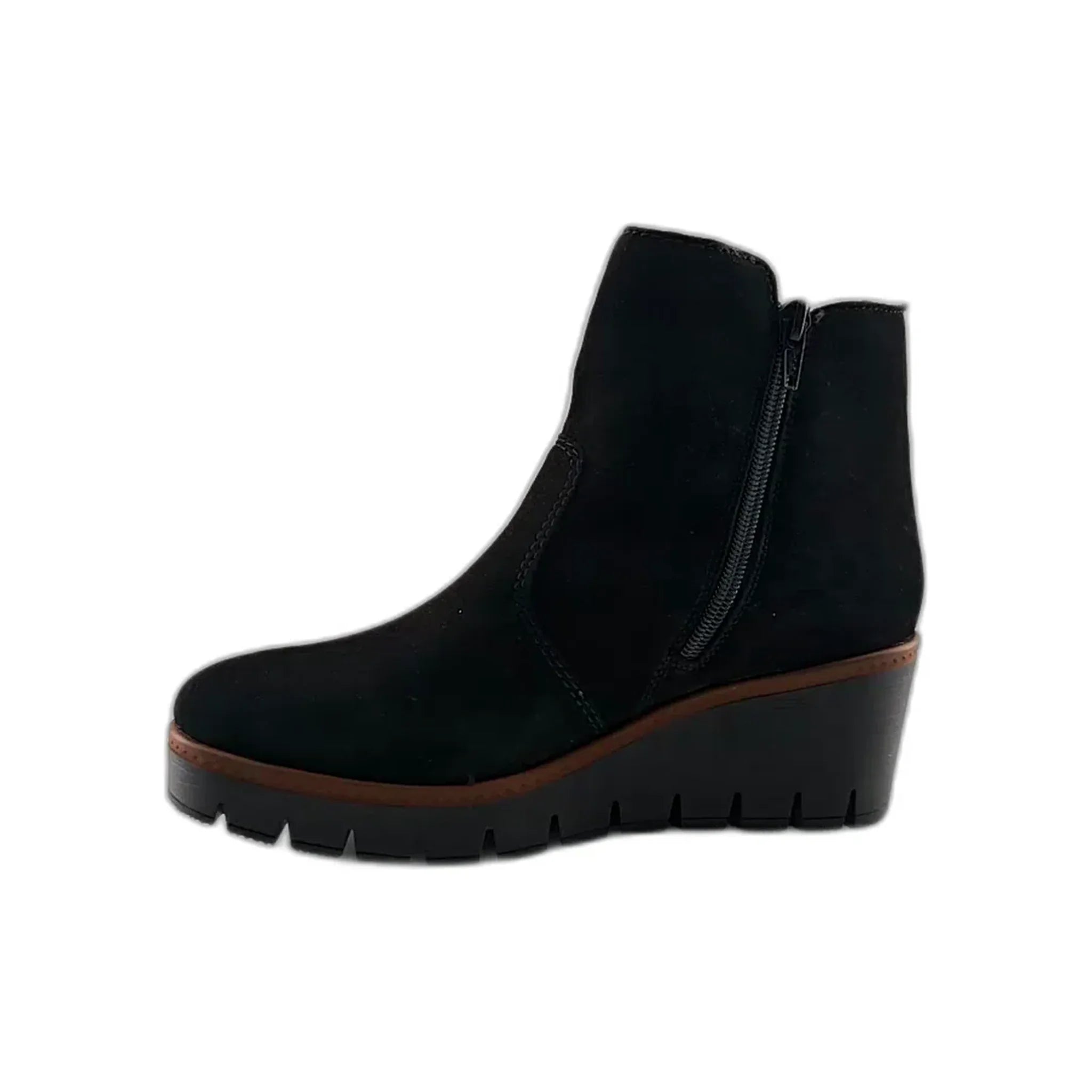 Rieker ravne gležnjače sa zip zatvaračem 5065