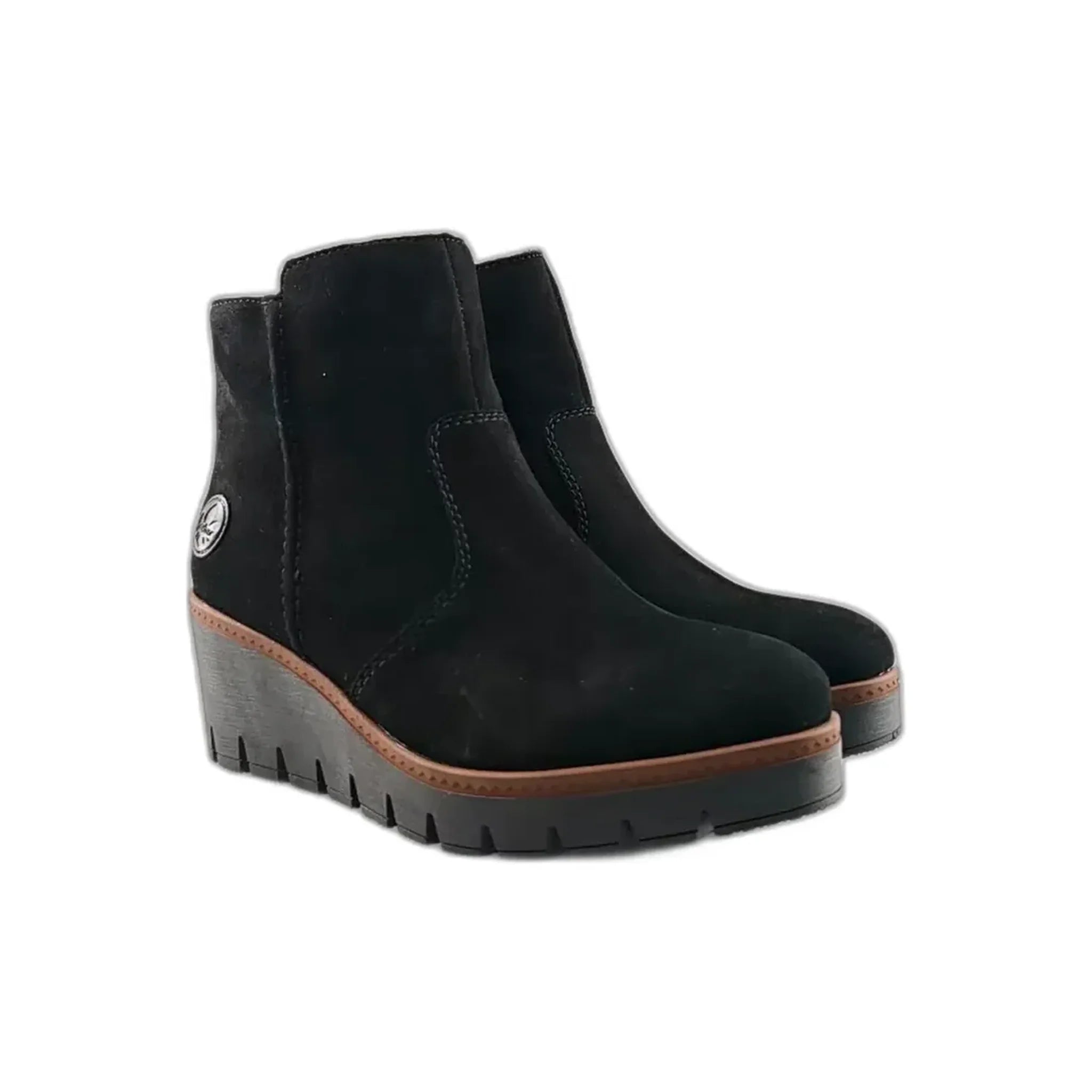 Rieker ravne gležnjače sa zip zatvaračem 5065