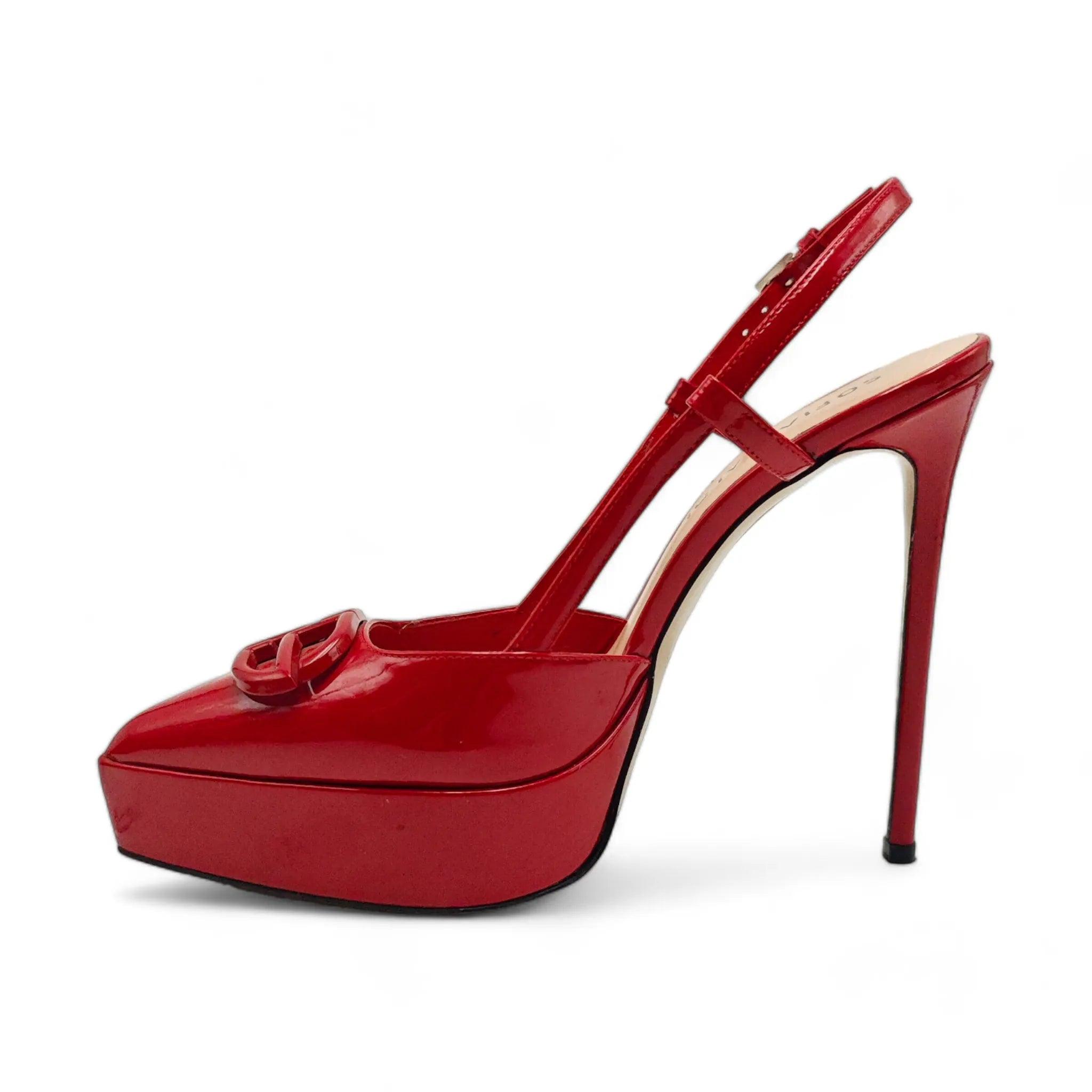 Sofia Baldi slingback D'Orsay sandale na špicastu štiklu 9016