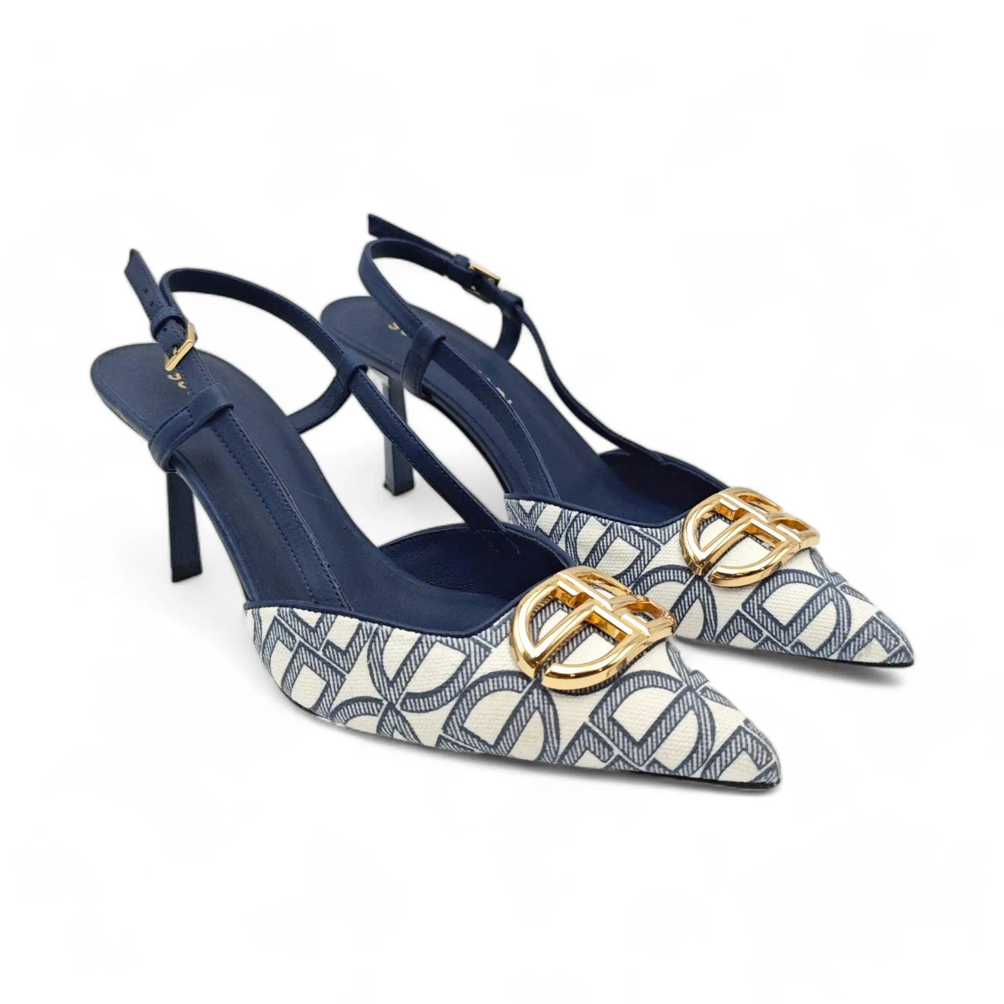 Sofia Baldi slingback D'Orsay sandale na stiletto štiklu 90171 - Obuća Monah