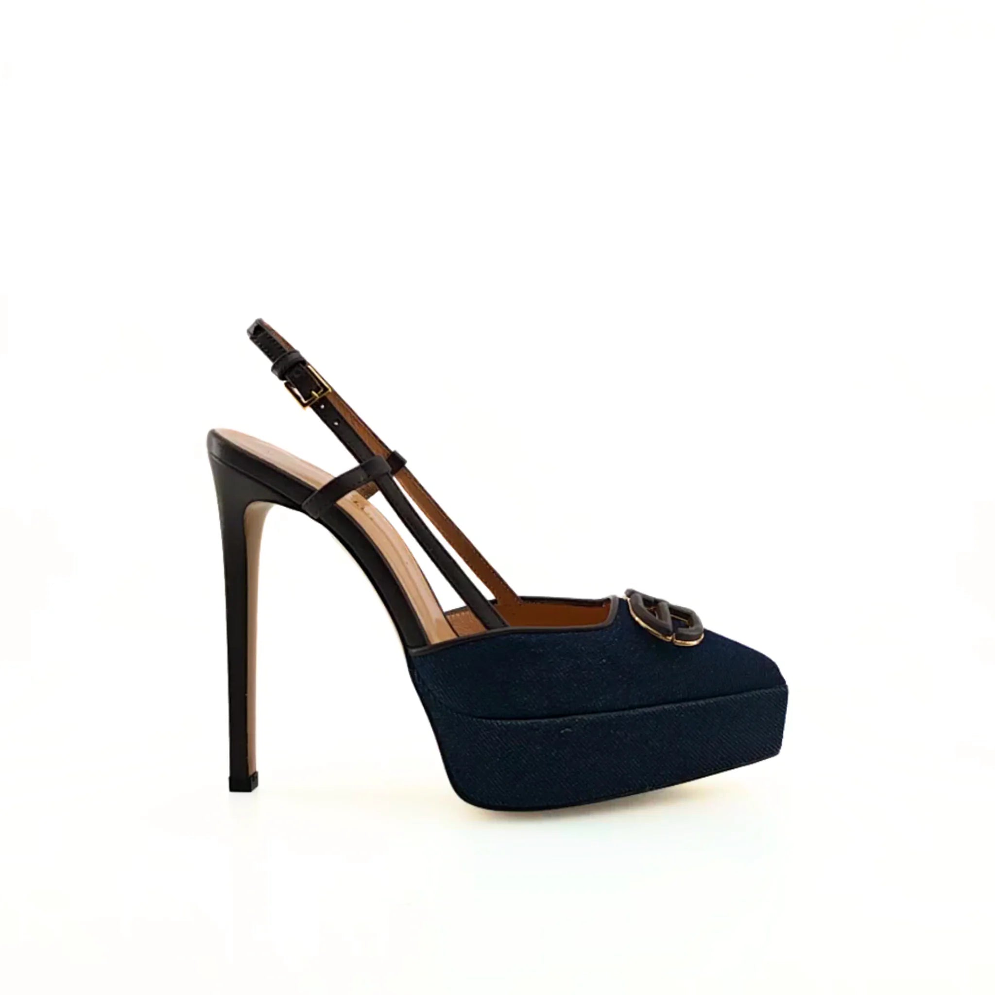 Sofia Baldi slingback D'Orsay sandale na špicastu štiklu 9016