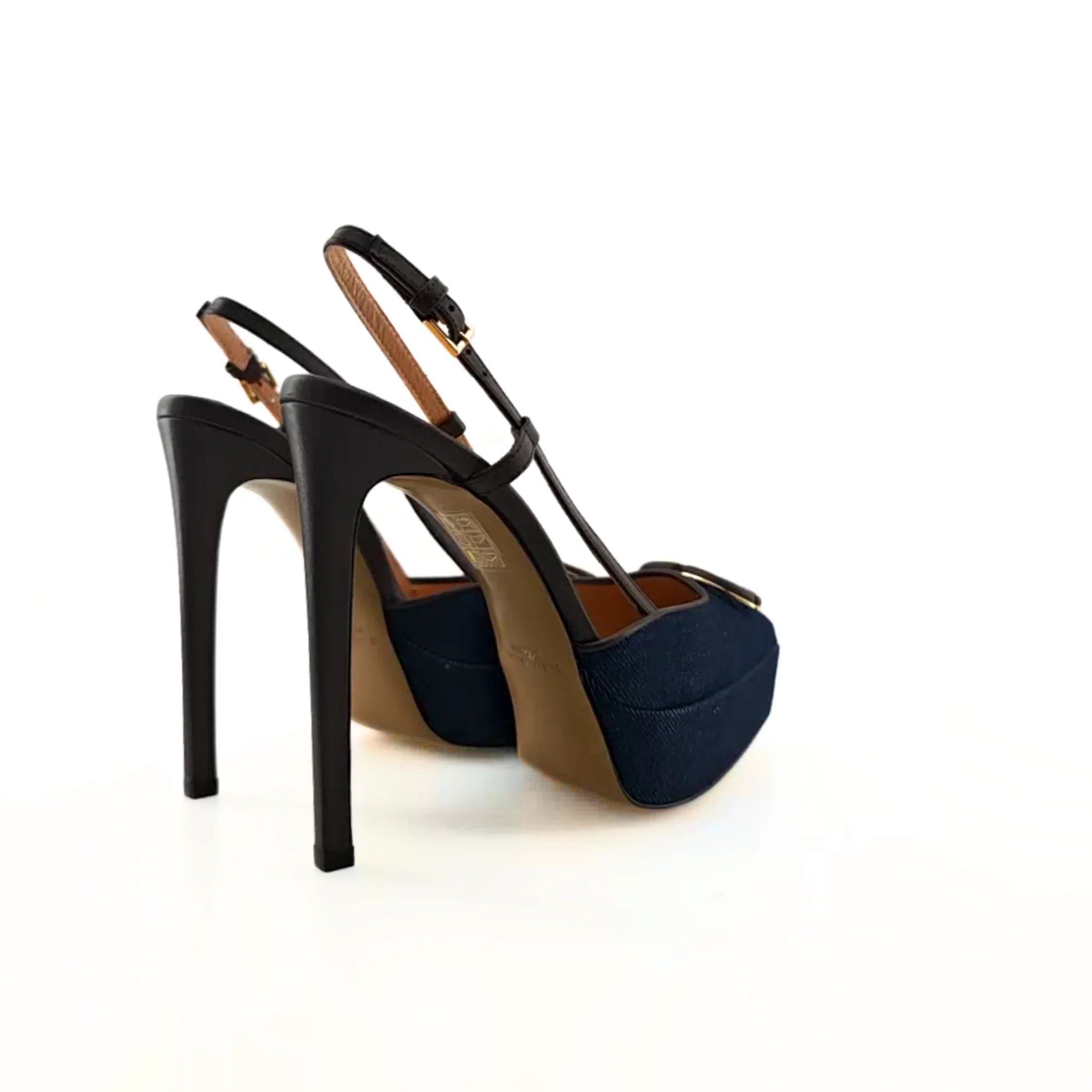 Sofia Baldi slingback D'Orsay sandale na špicastu štiklu 9016