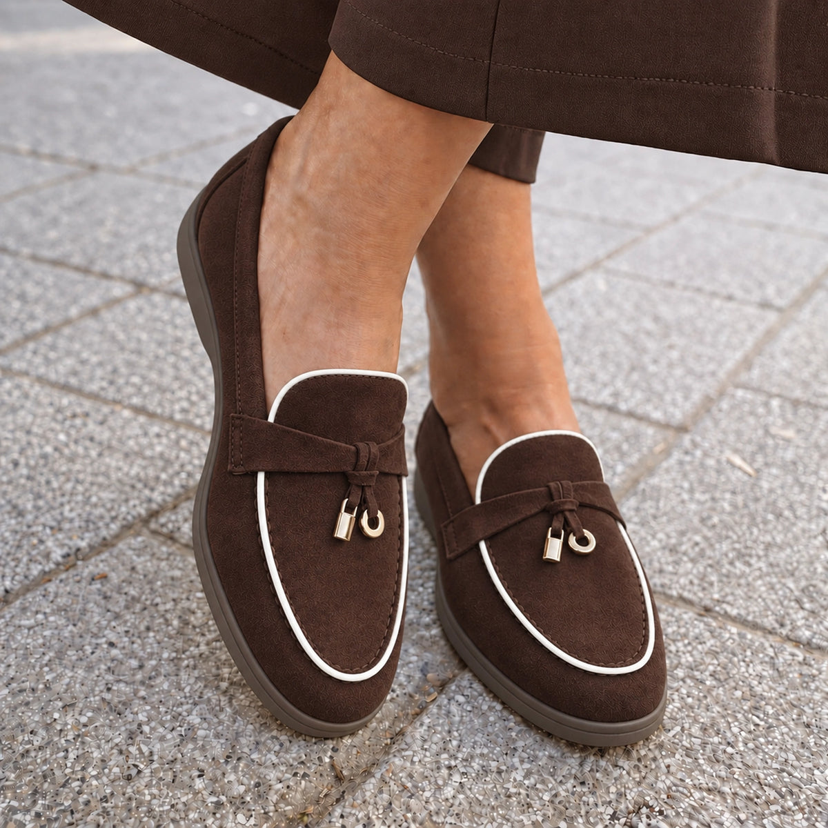 Super Brend 3676 braon on foot #Boja_braon