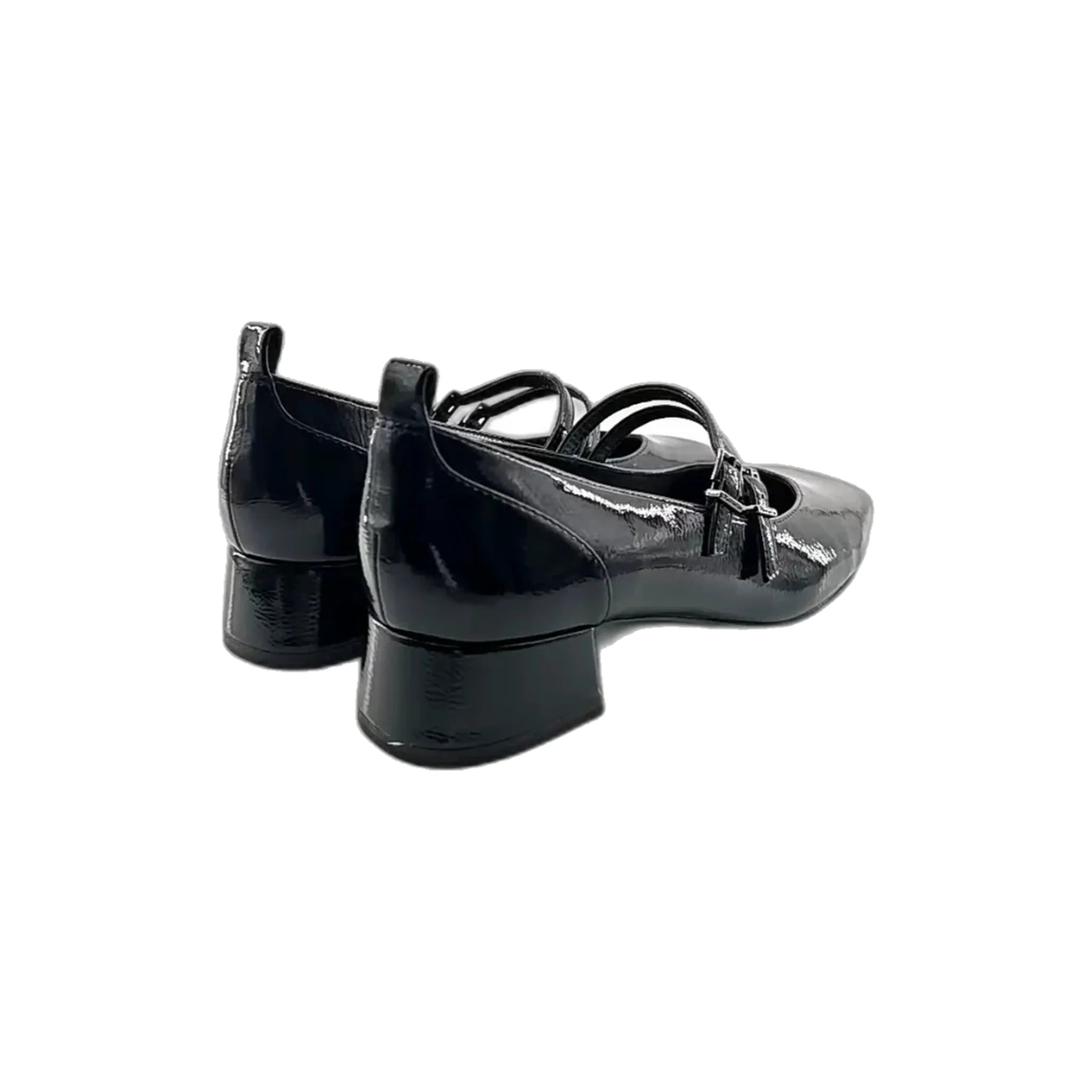 Tamaris 22318 crni lak pogled straga
