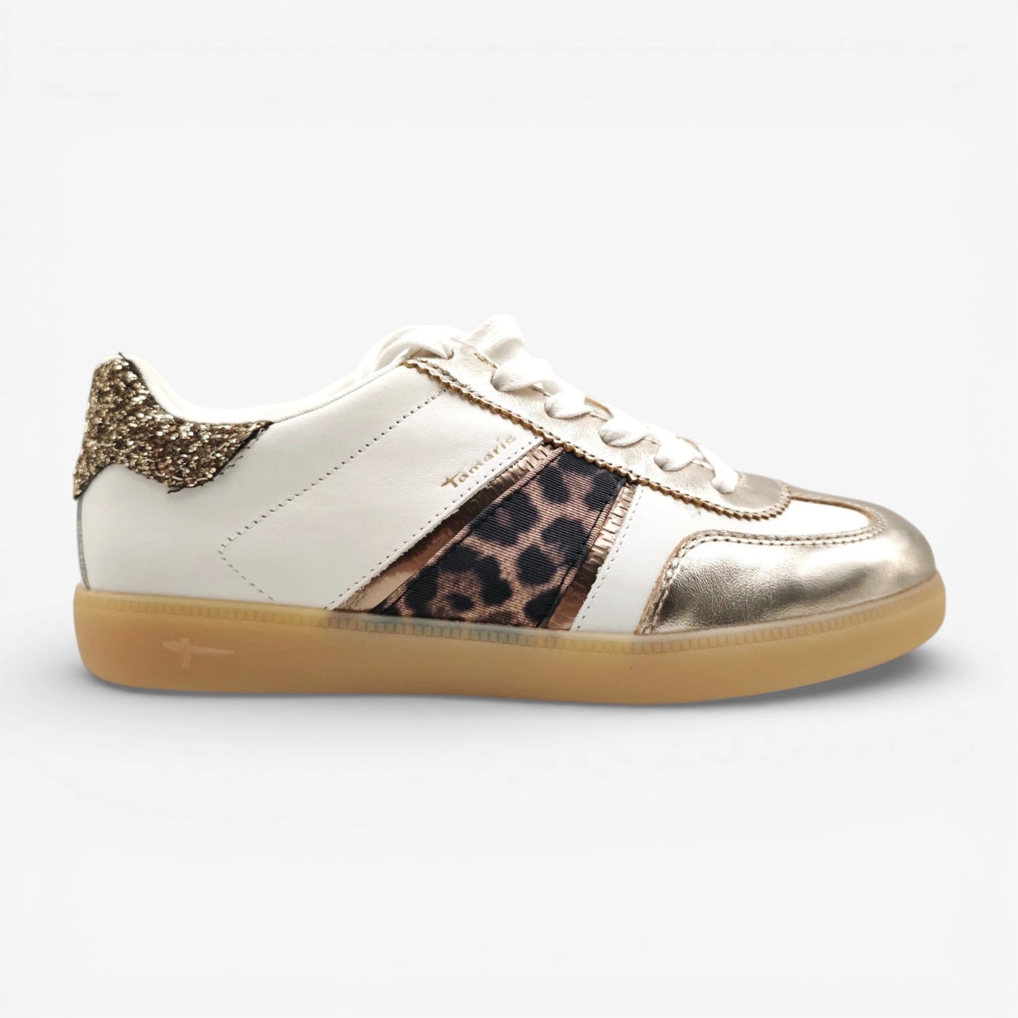 Tamaris 23624 smeđi leopard pogled desno