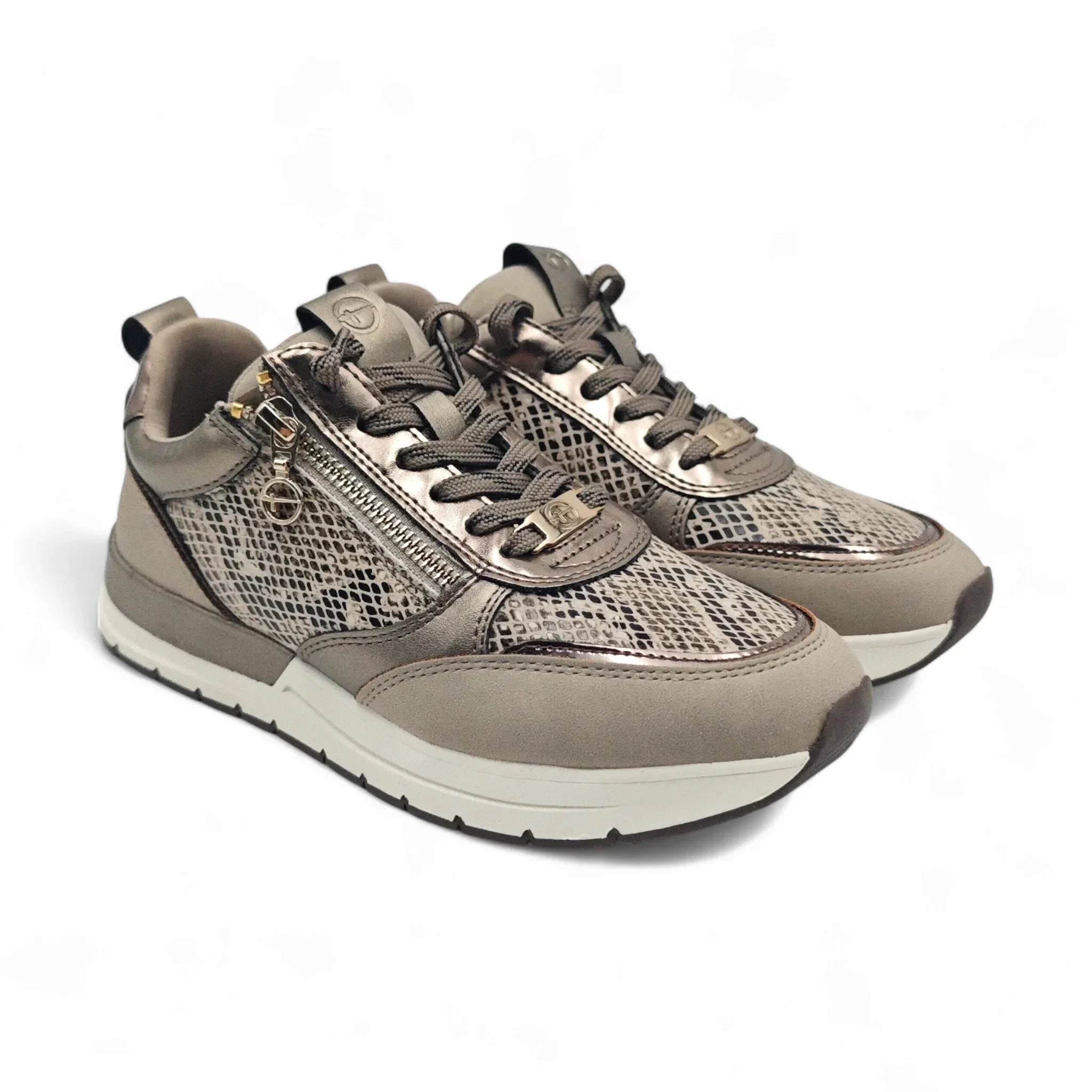 Tamaris 23732 maglovito taupe pogled spreda