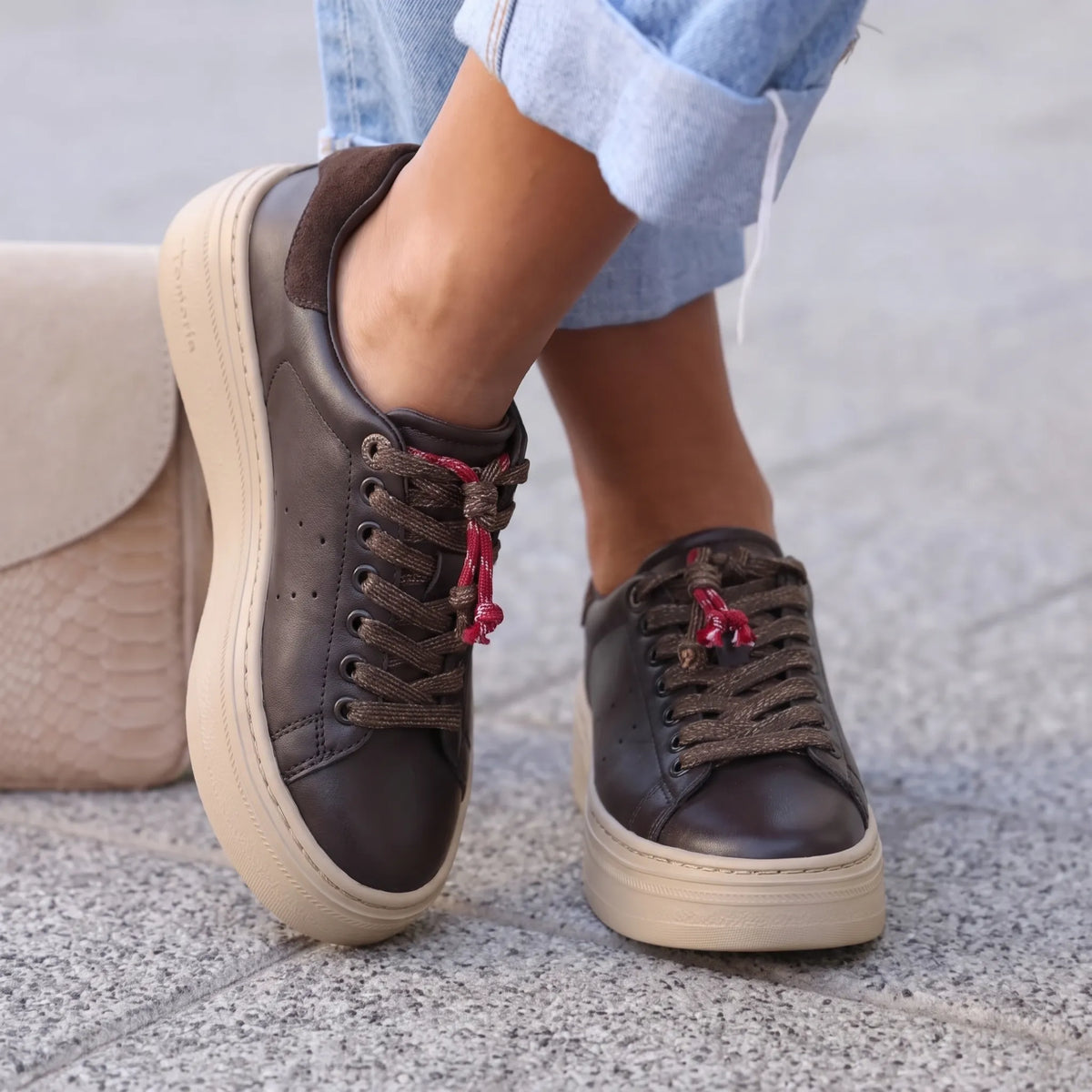 Tamaris 23775 braon on foot 01 #Boja_braon