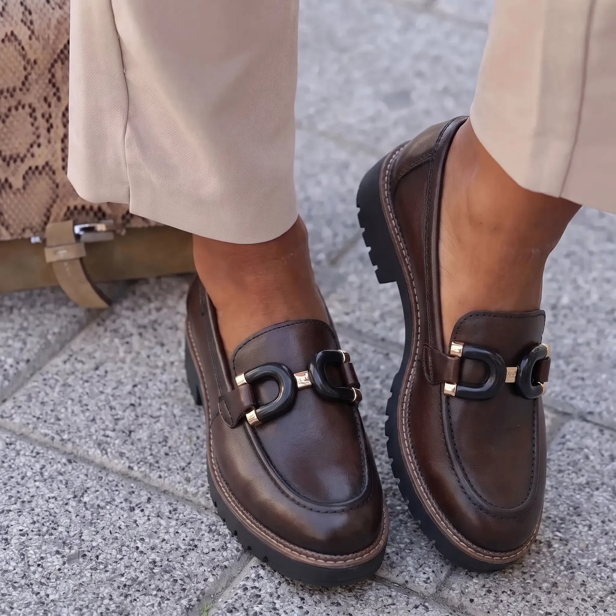 Tamaris 24740 braon on foot #Boja_braon
