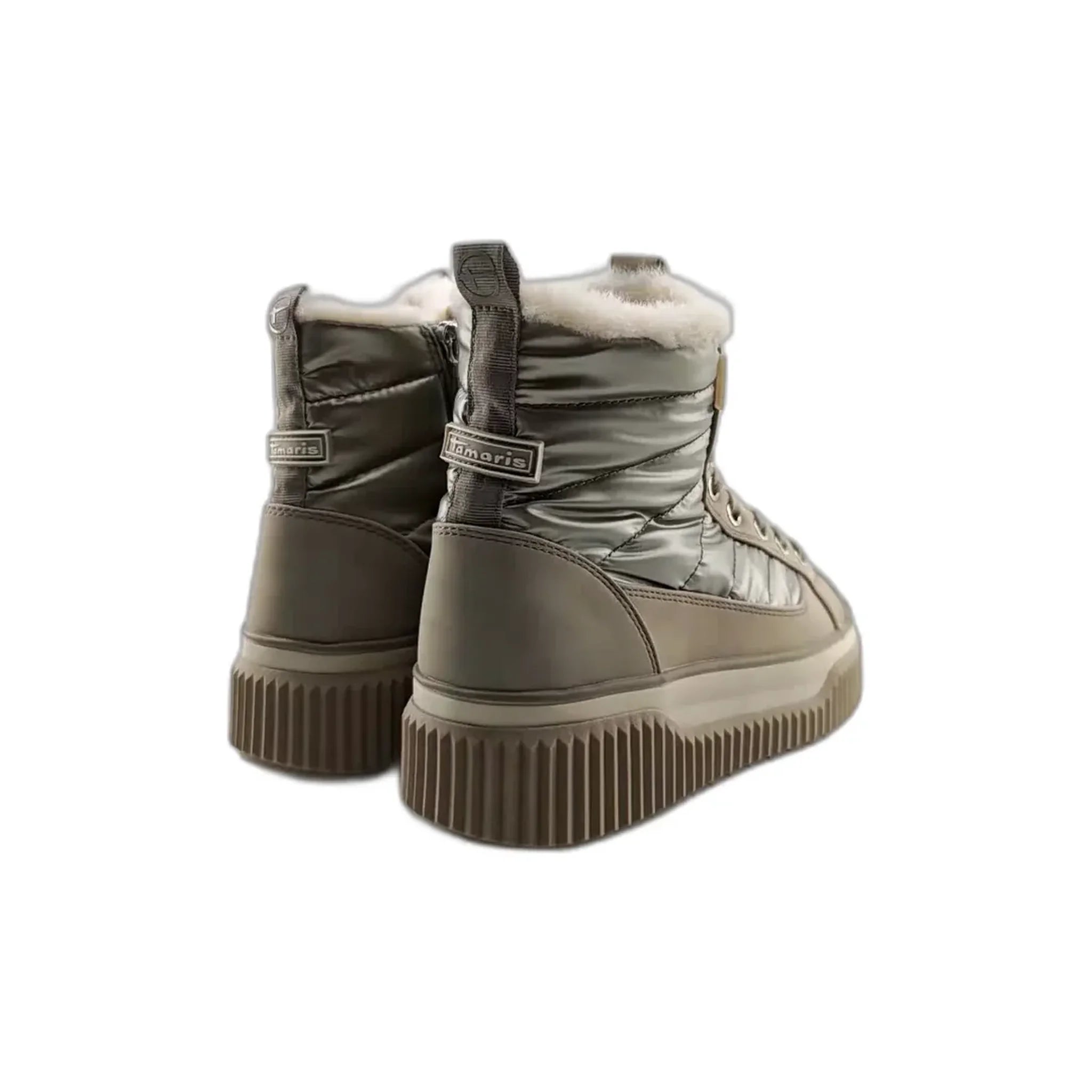 Tamaris 26277 taupe pogled straga